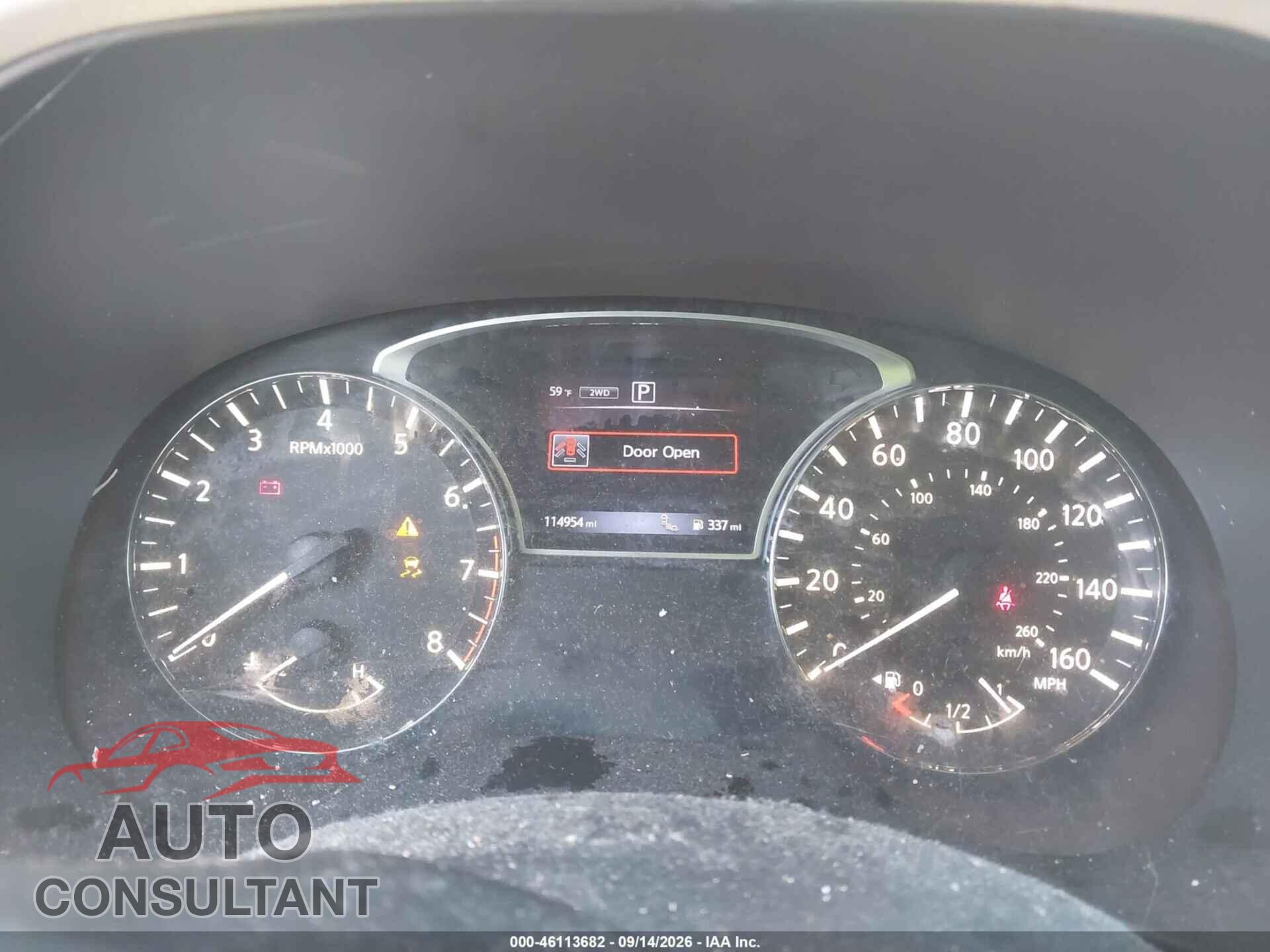 NISSAN PATHFINDER 2017 - 5N1DR2MM3HC679400