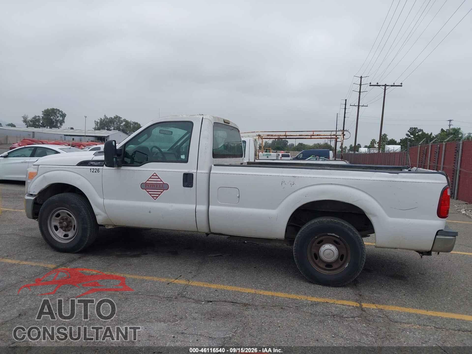FORD F-250 2012 - 1FTBF2A63CEC71244