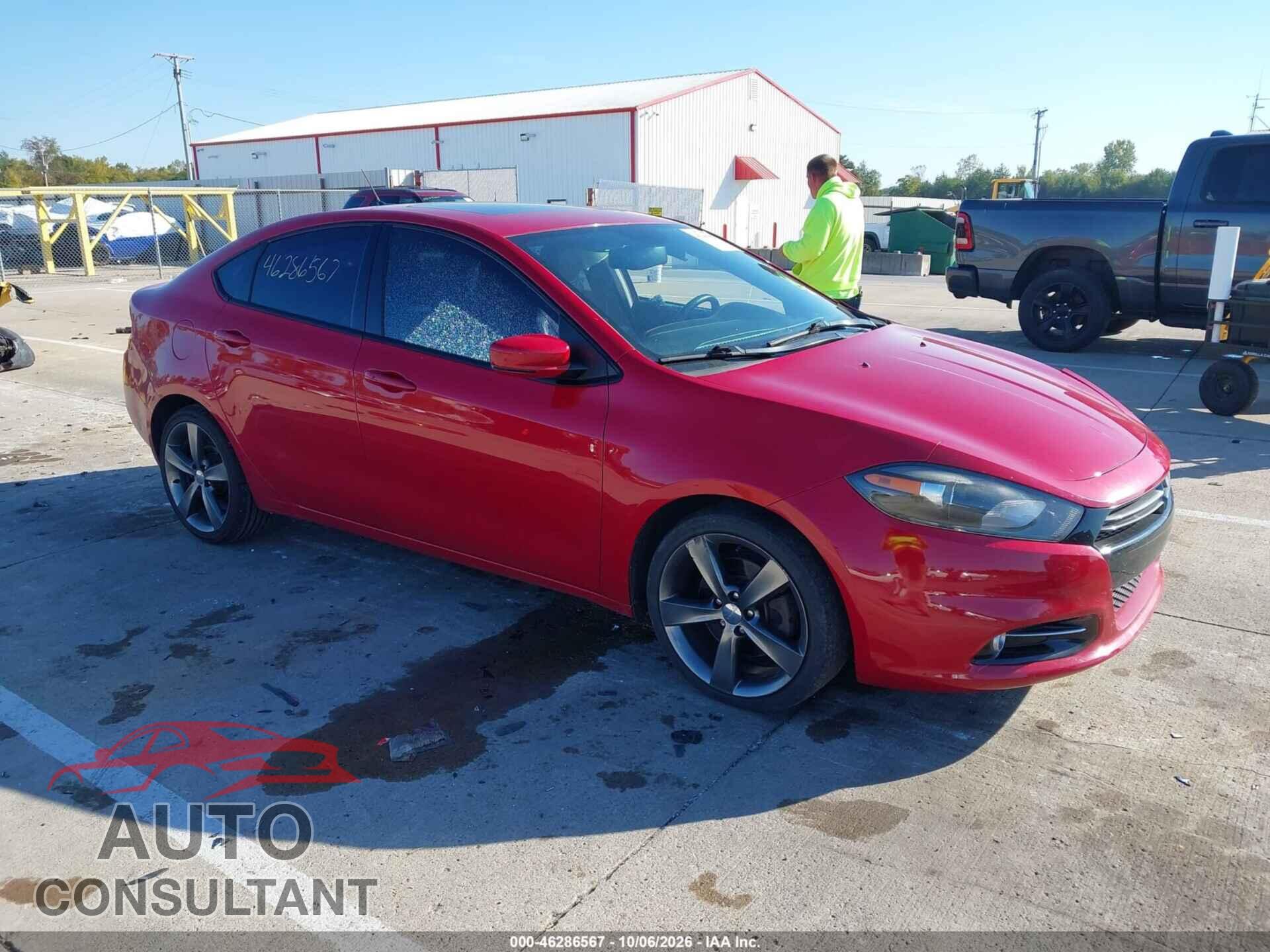 DODGE DART 2015 - 1C3CDFEB8FD187363