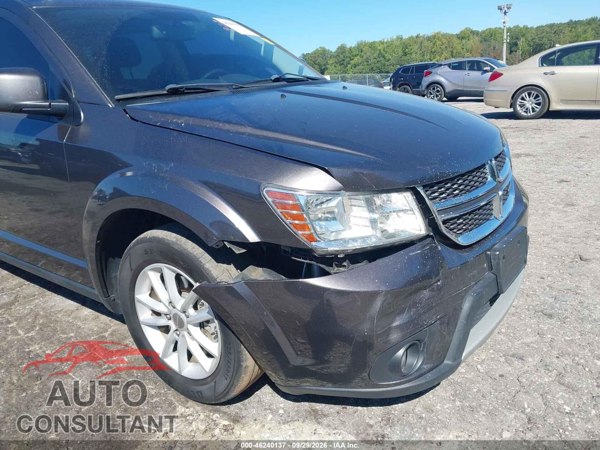 DODGE JOURNEY 2015 - 3C4PDCBG3FT538105