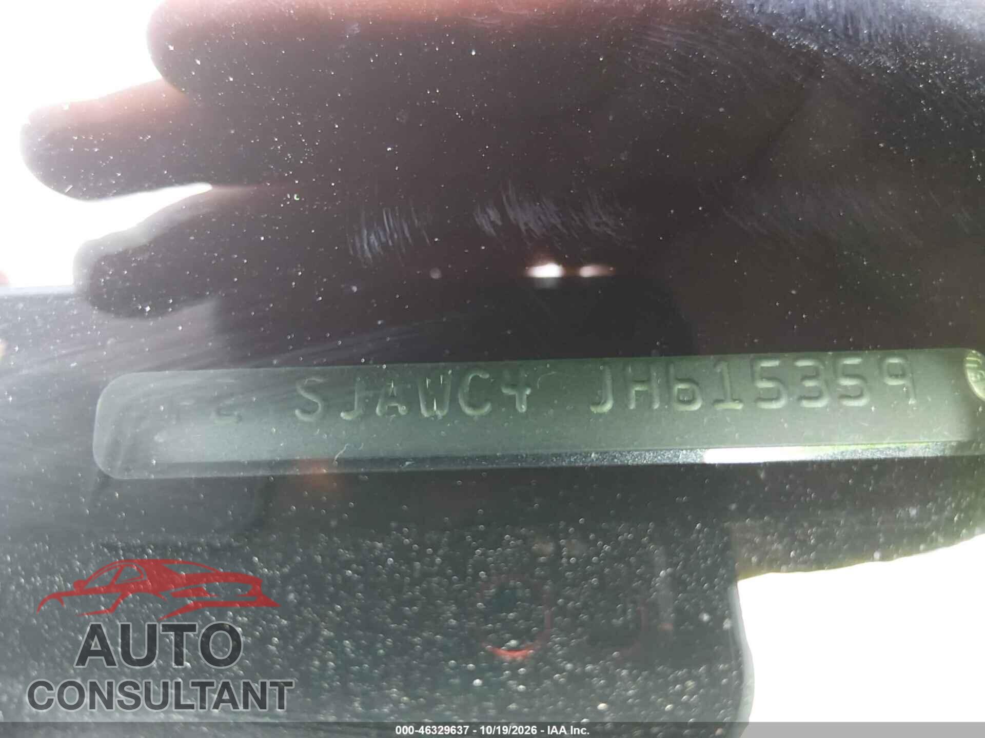 SUBARU FORESTER 2018 - JF2SJAWC4JH615359