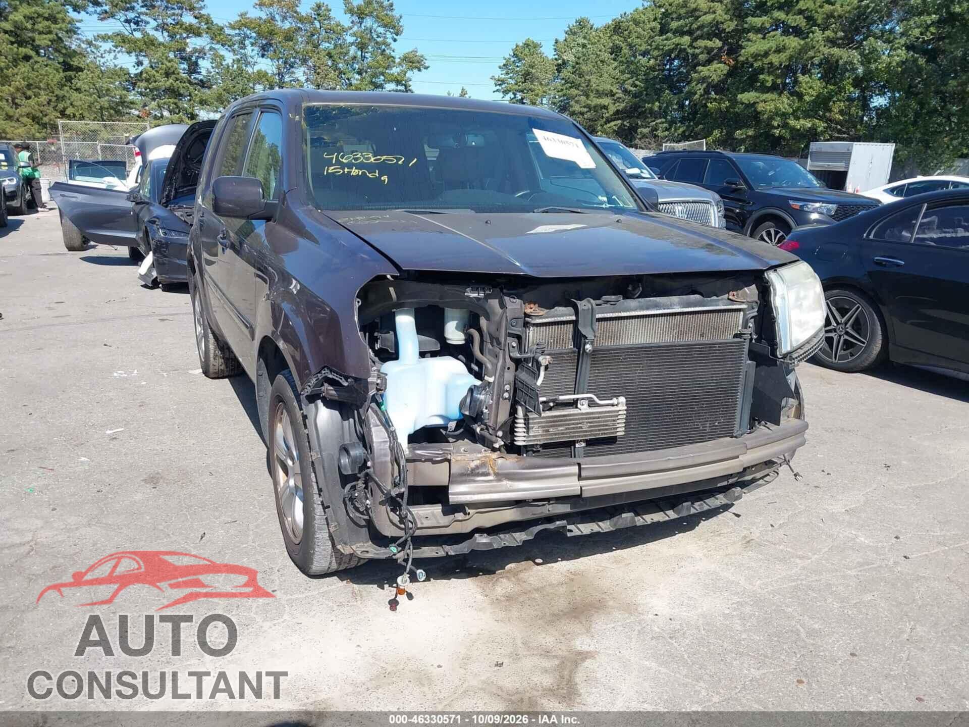 HONDA PILOT 2015 - 5FNYF4H52FB069274