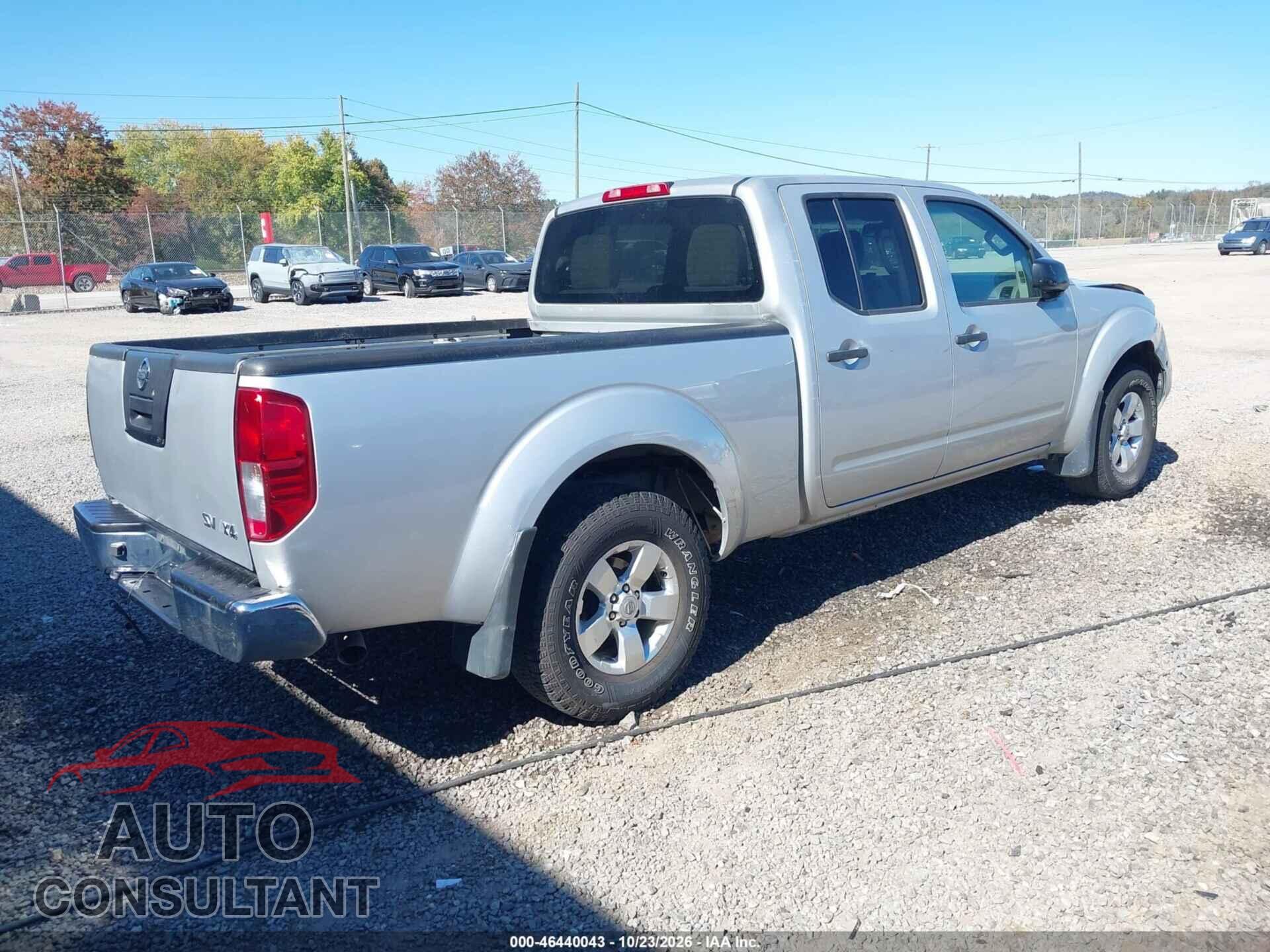 NISSAN FRONTIER 2012 - 1N6AD0FV1CC410933