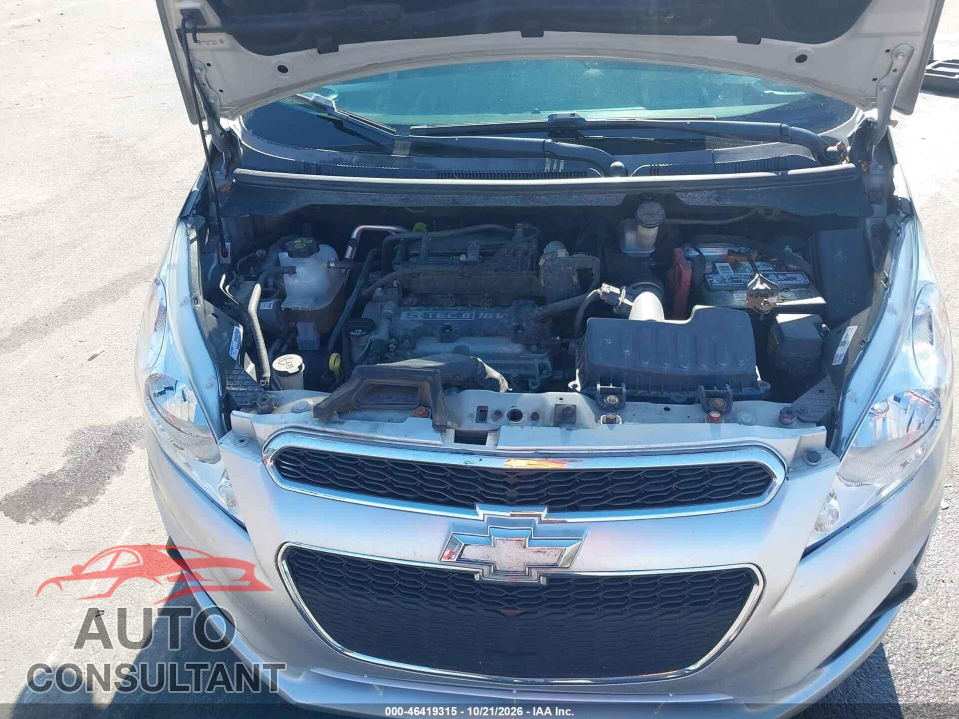 CHEVROLET SPARK 2014 - KL8CD6S92EC537581