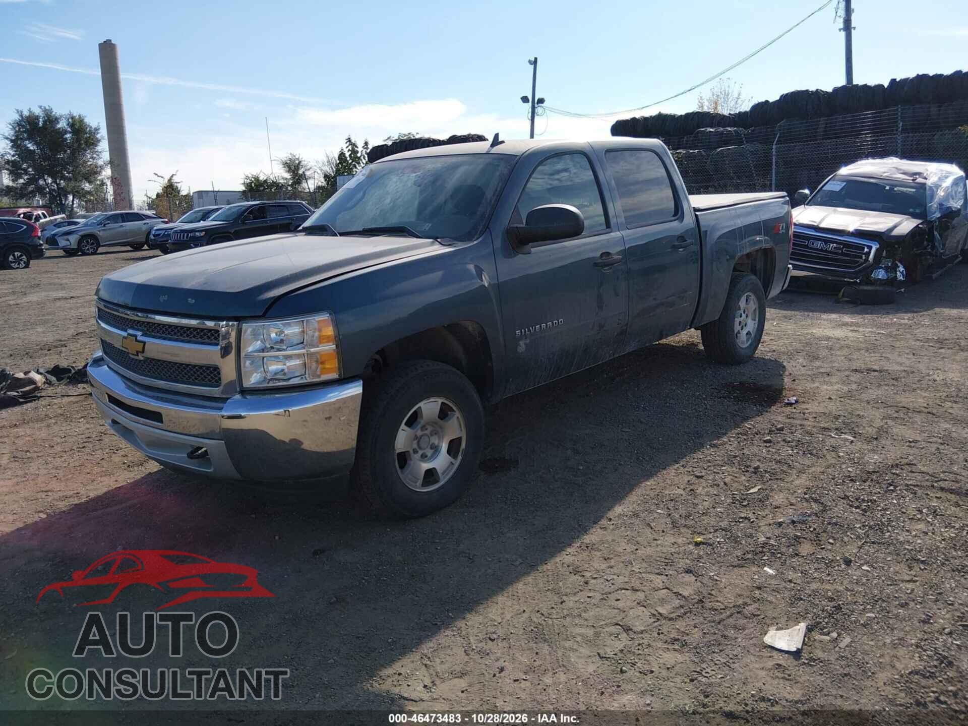 CHEVROLET SILVERADO 1500 2012 - 1GCPKSE72CF190346