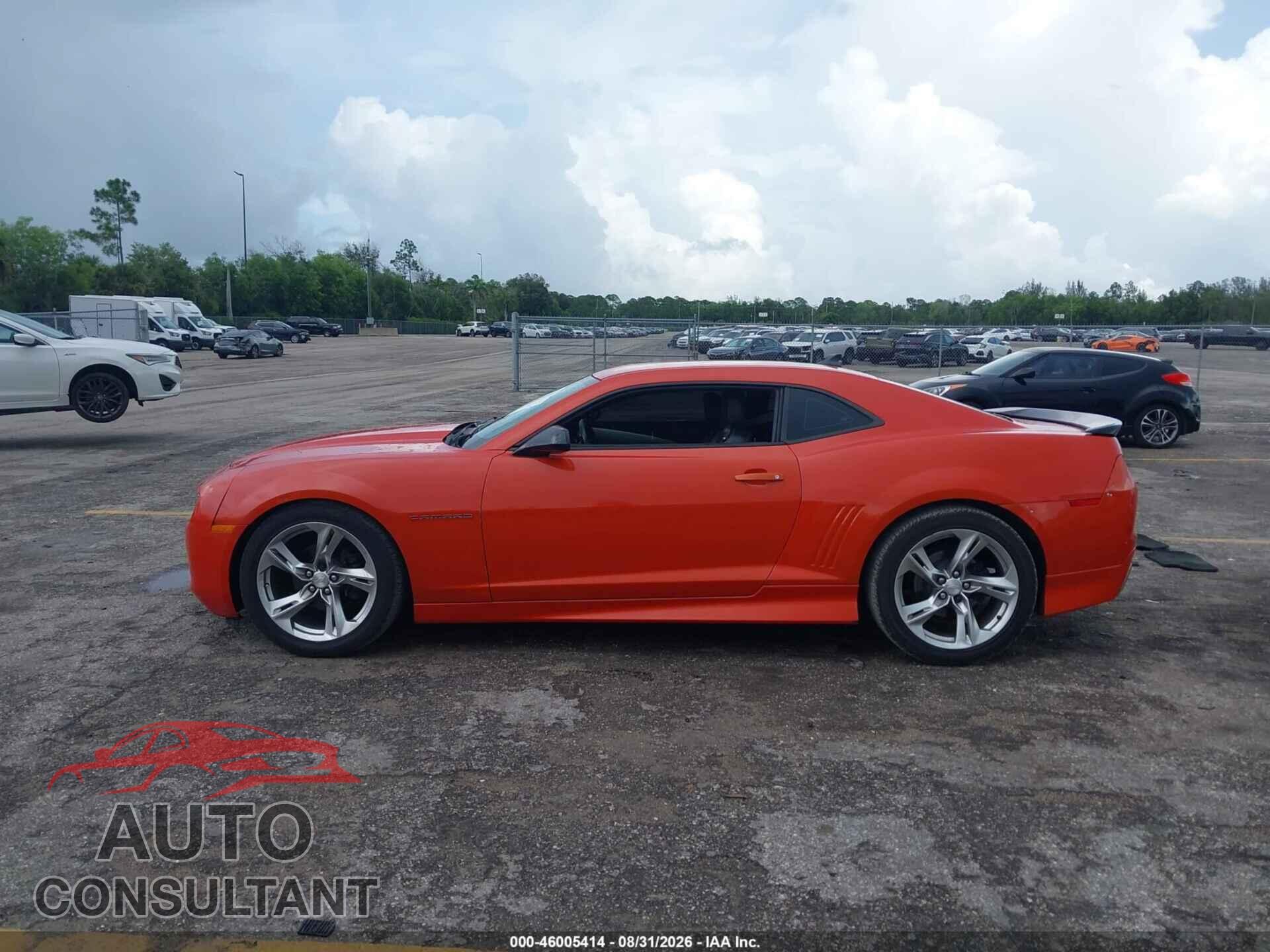 CHEVROLET CAMARO 2012 - 2G1FB1E31C9108272