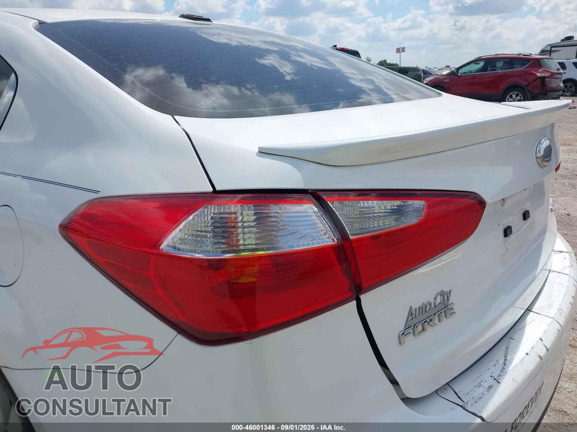 KIA FORTE 2014 - KNAFX4A89E5120470