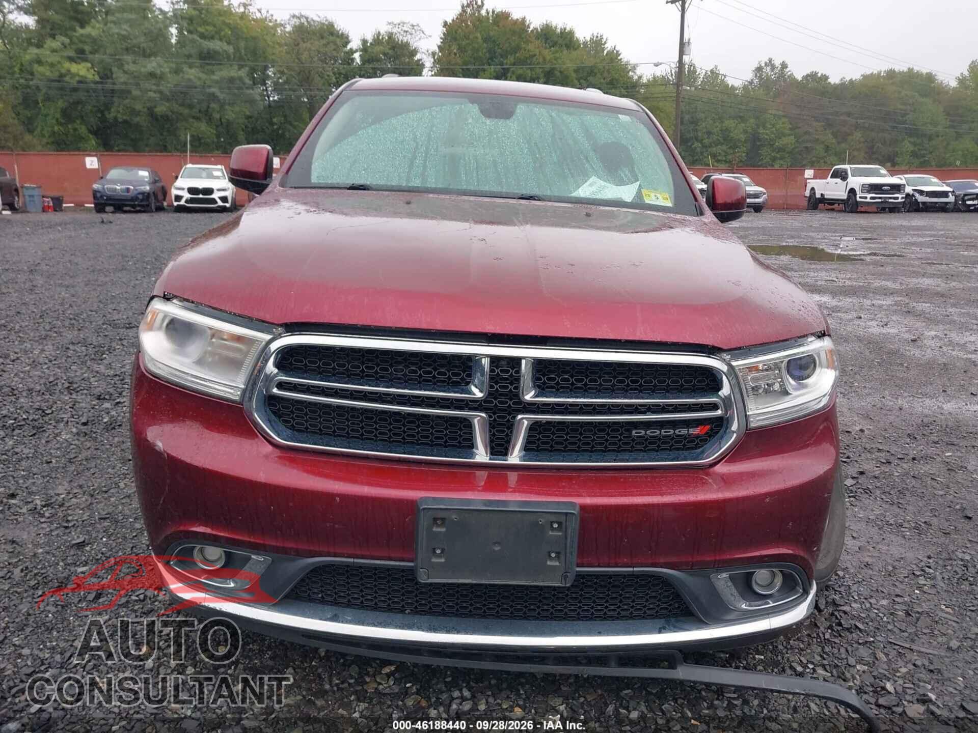 DODGE DURANGO 2019 - 1C4RDHAG3KC584983