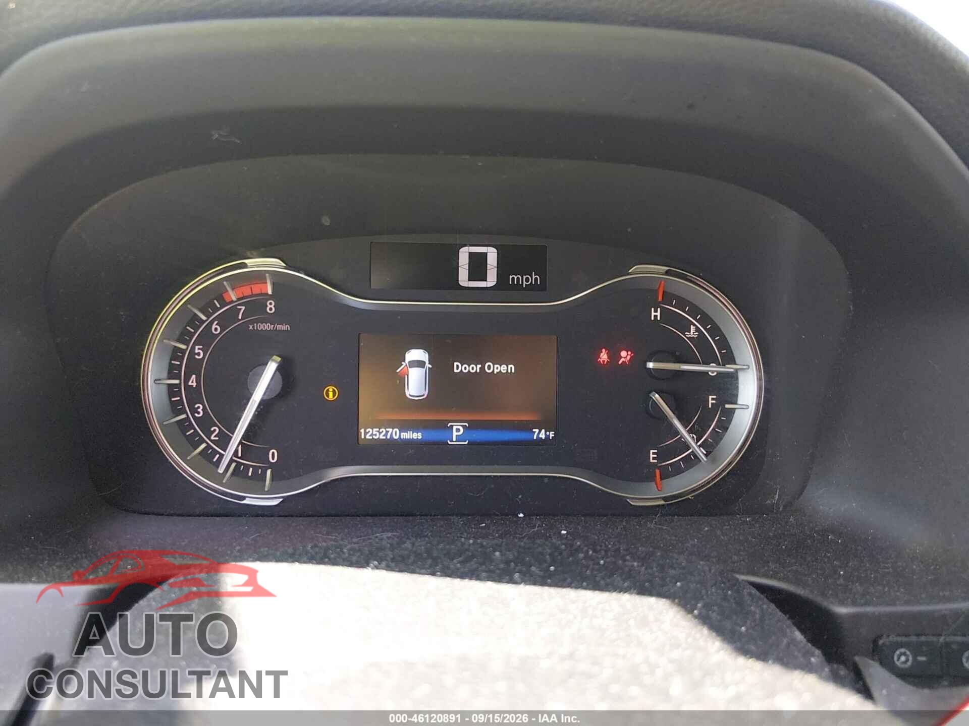 HONDA PILOT 2017 - 5FNYF5H58HB006768