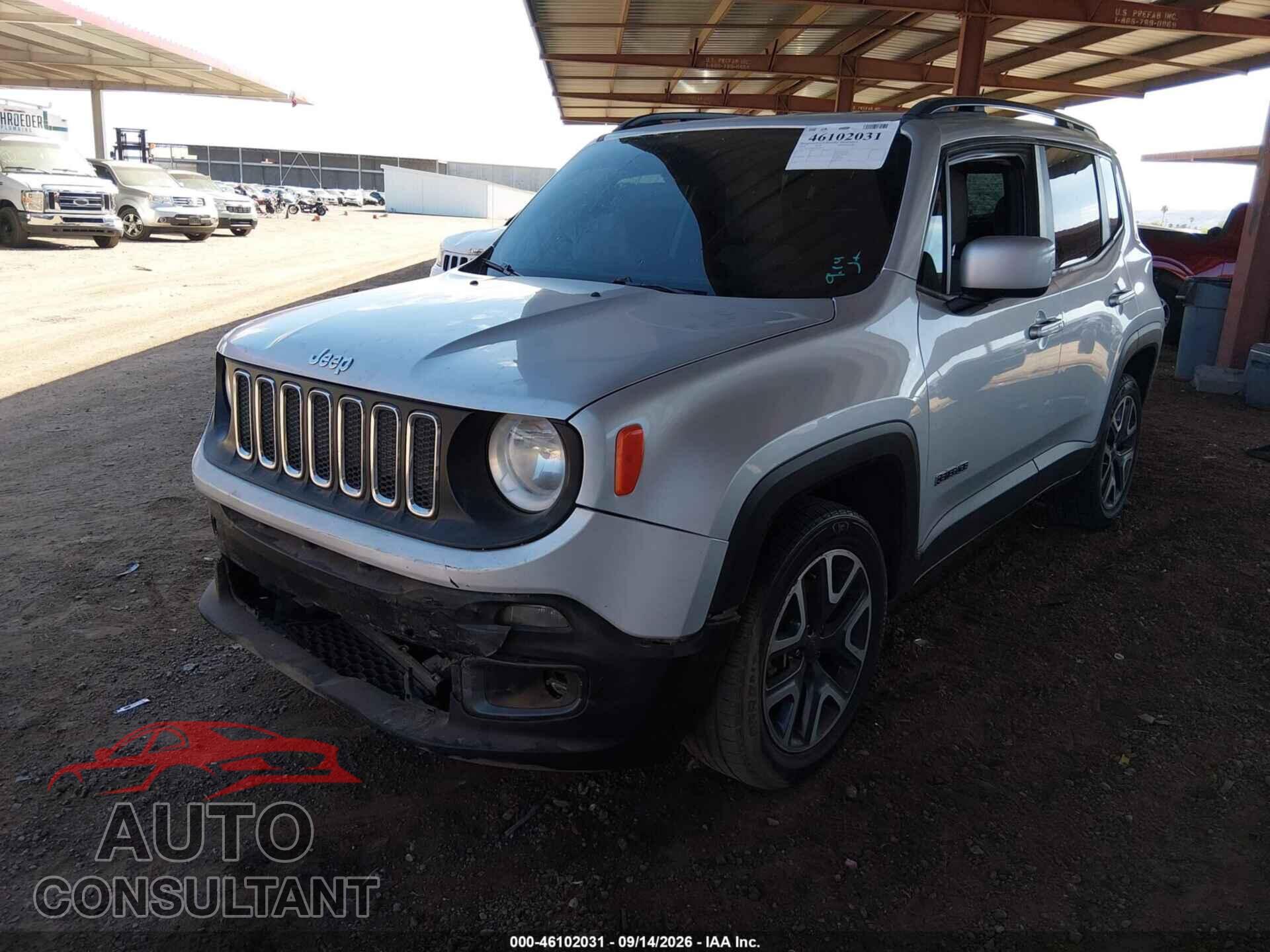 JEEP RENEGADE 2018 - ZACCJBBB1JPH86052
