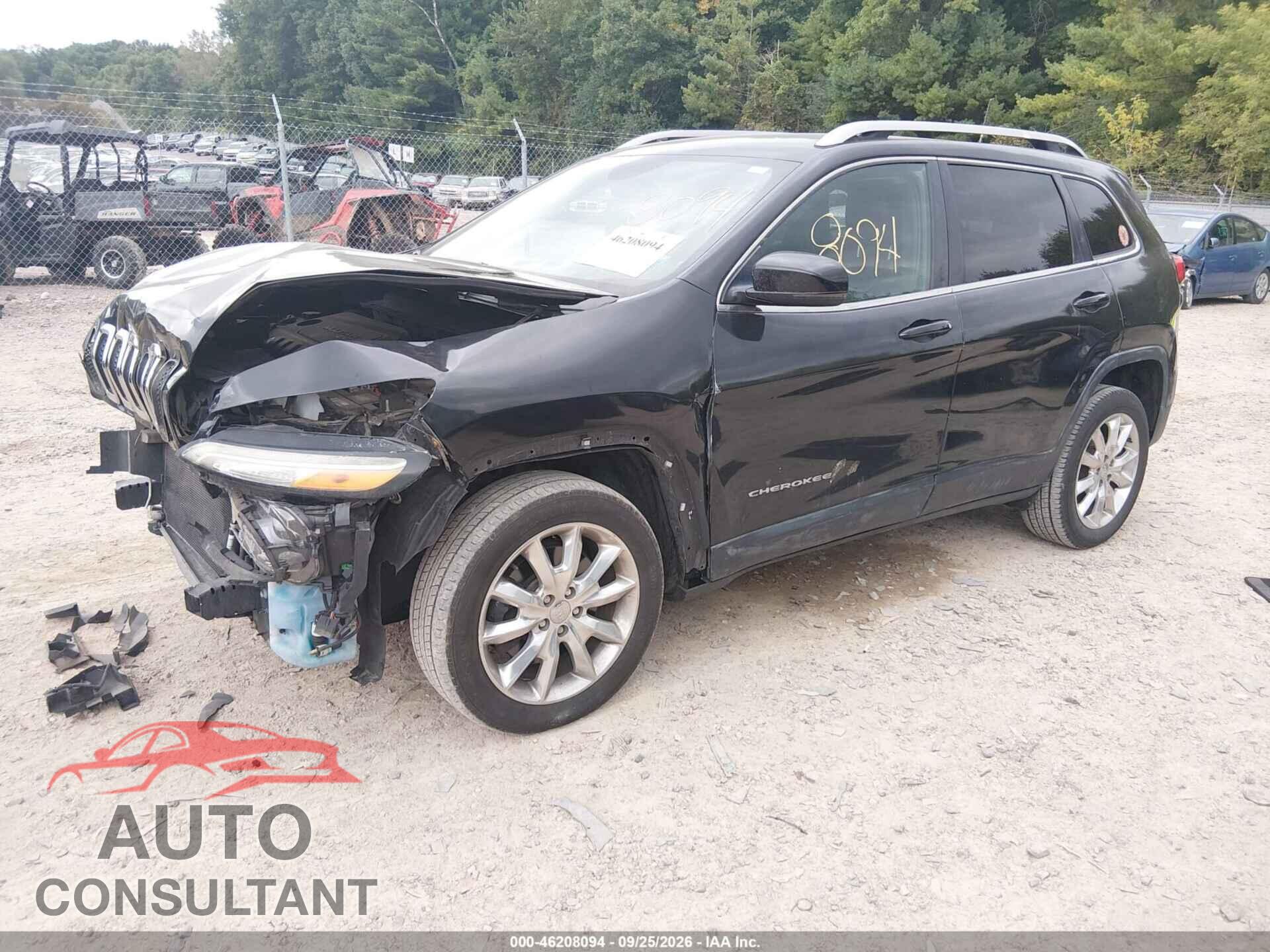JEEP CHEROKEE 2016 - 1C4PJLDB2GW221907
