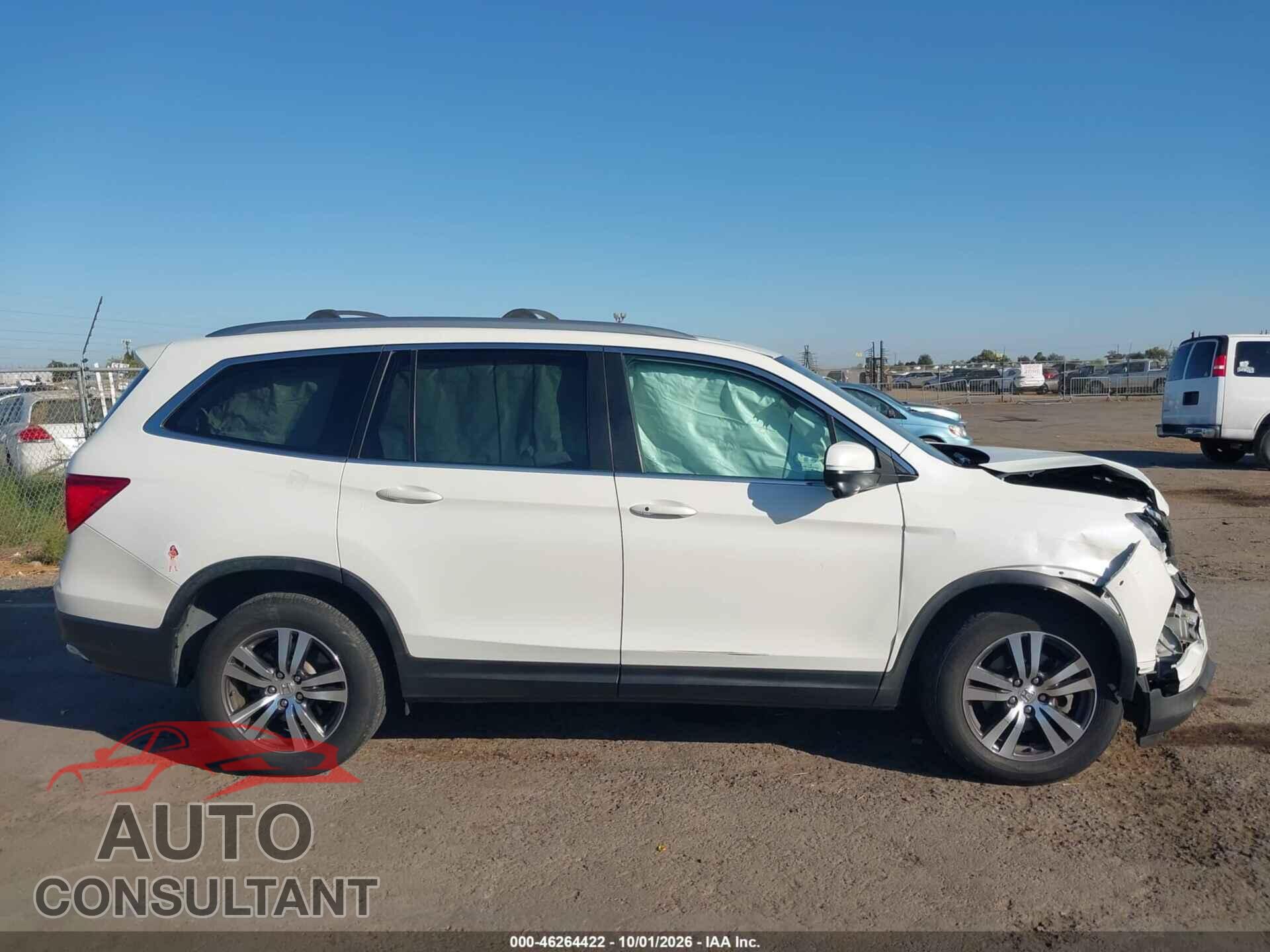 HONDA PILOT 2016 - 5FNYF6H53GB115384