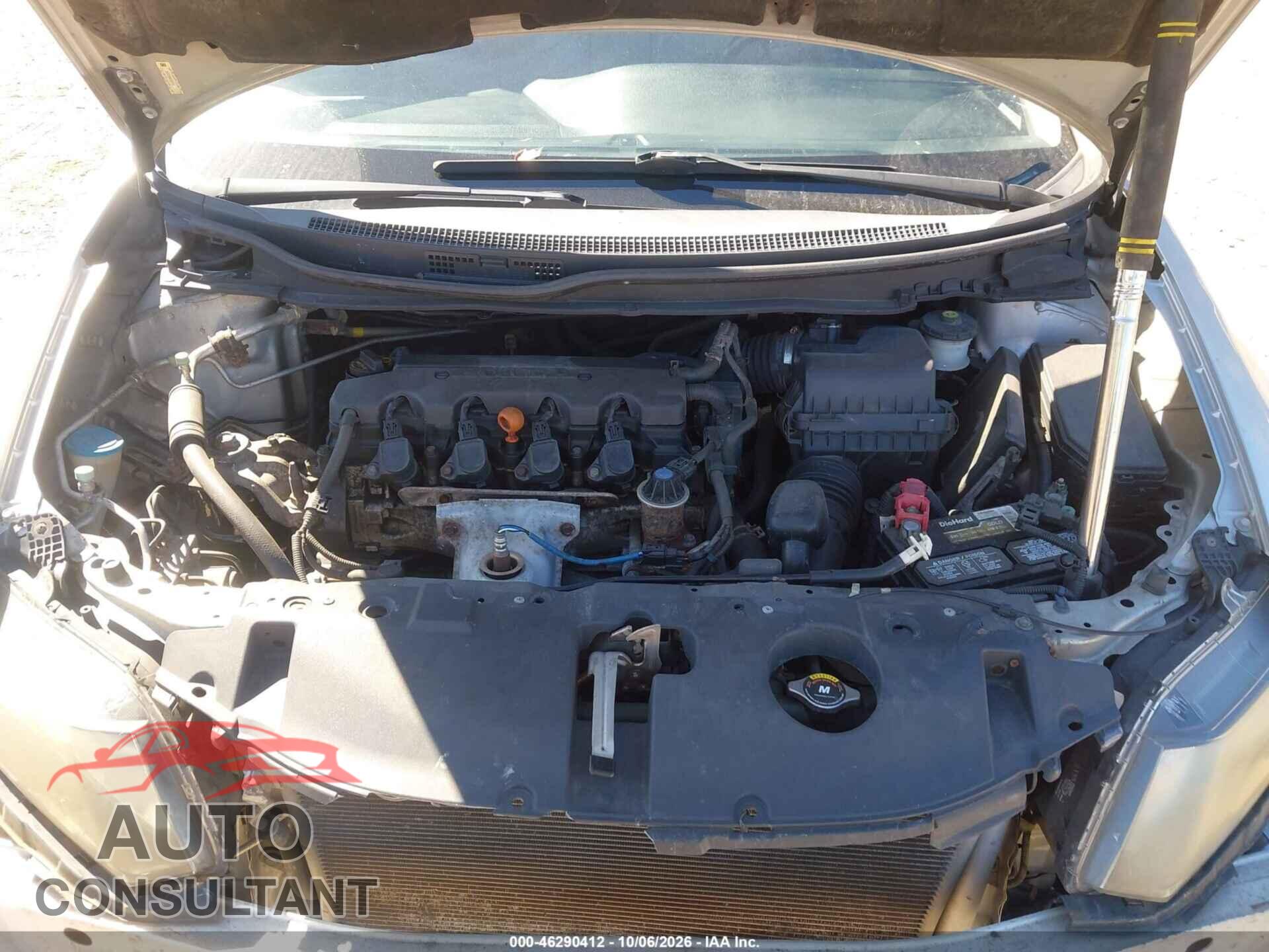 HONDA CIVIC 2013 - 19XFB2F96DE017906
