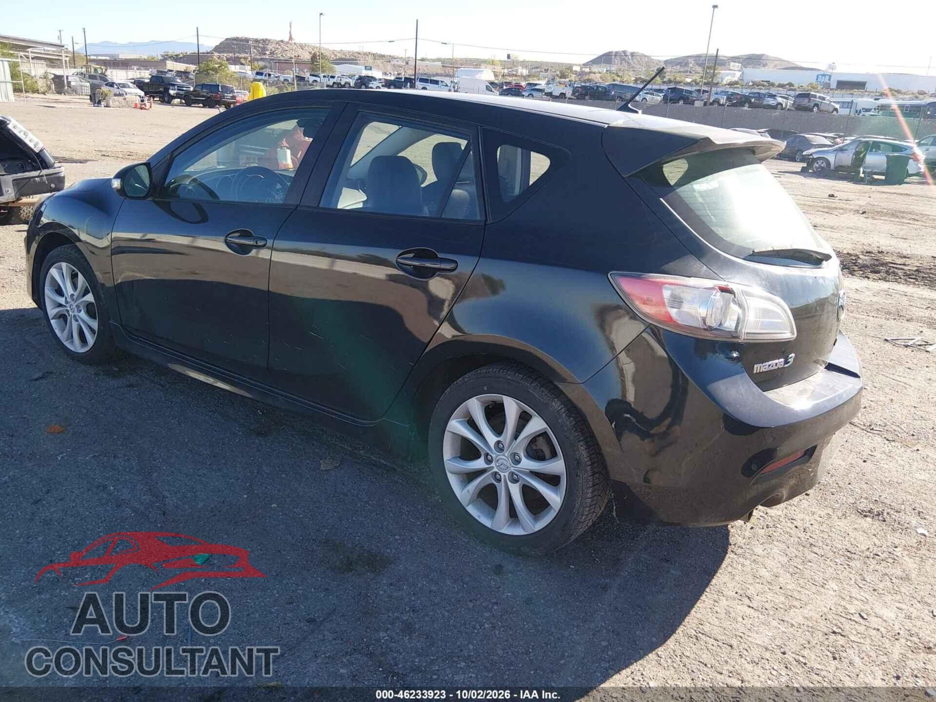 MAZDA MAZDA3 2010 - JM1BL1H55A1162353