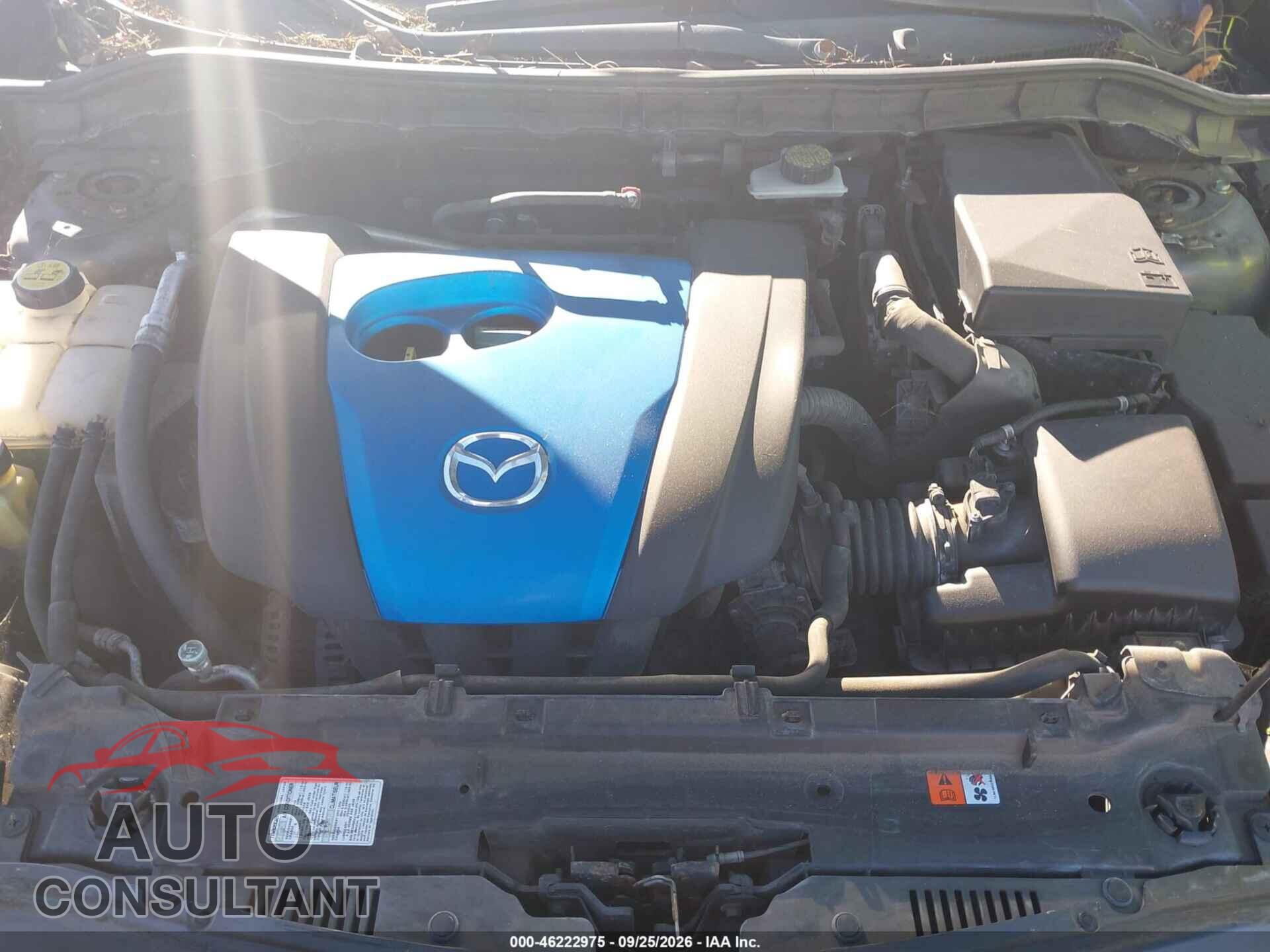 MAZDA MAZDA3 2013 - JM1BL1LPXD1753615
