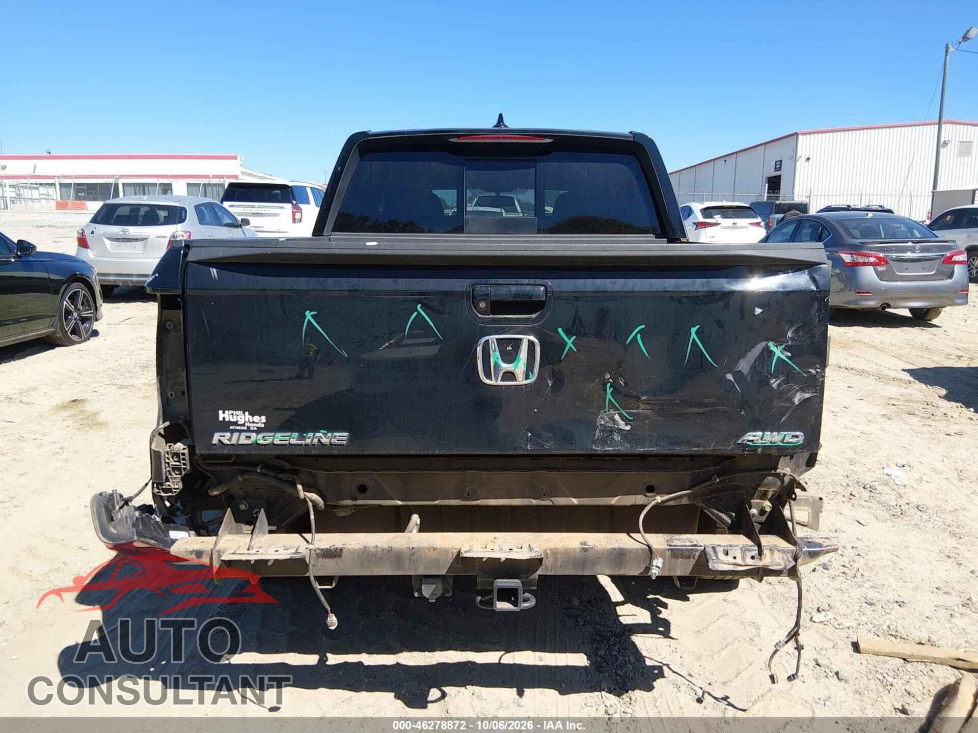 HONDA RIDGELINE 2019 - 5FPYK3F6XKB005325
