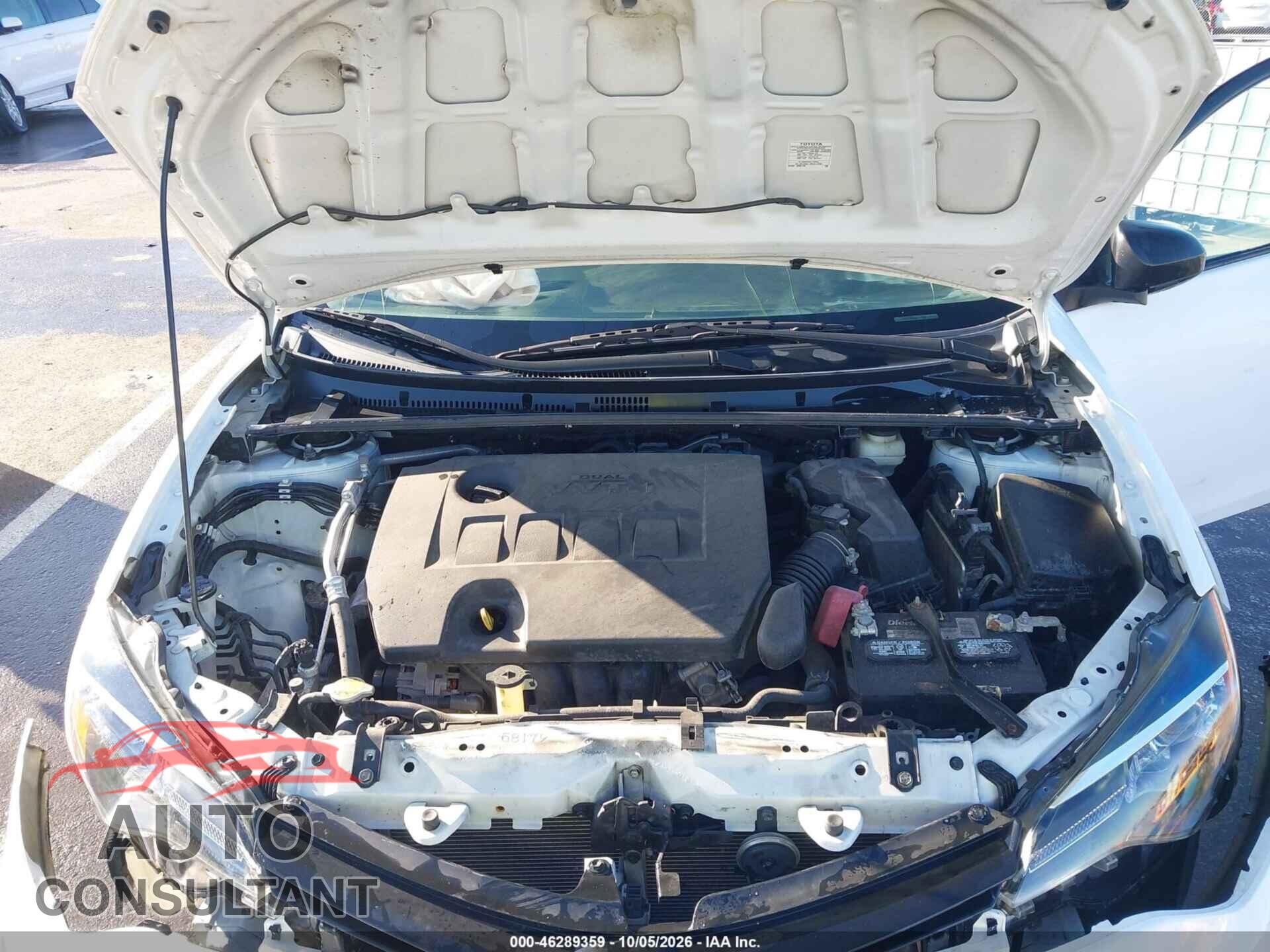 TOYOTA COROLLA 2017 - 2T1BURHEXHC777532