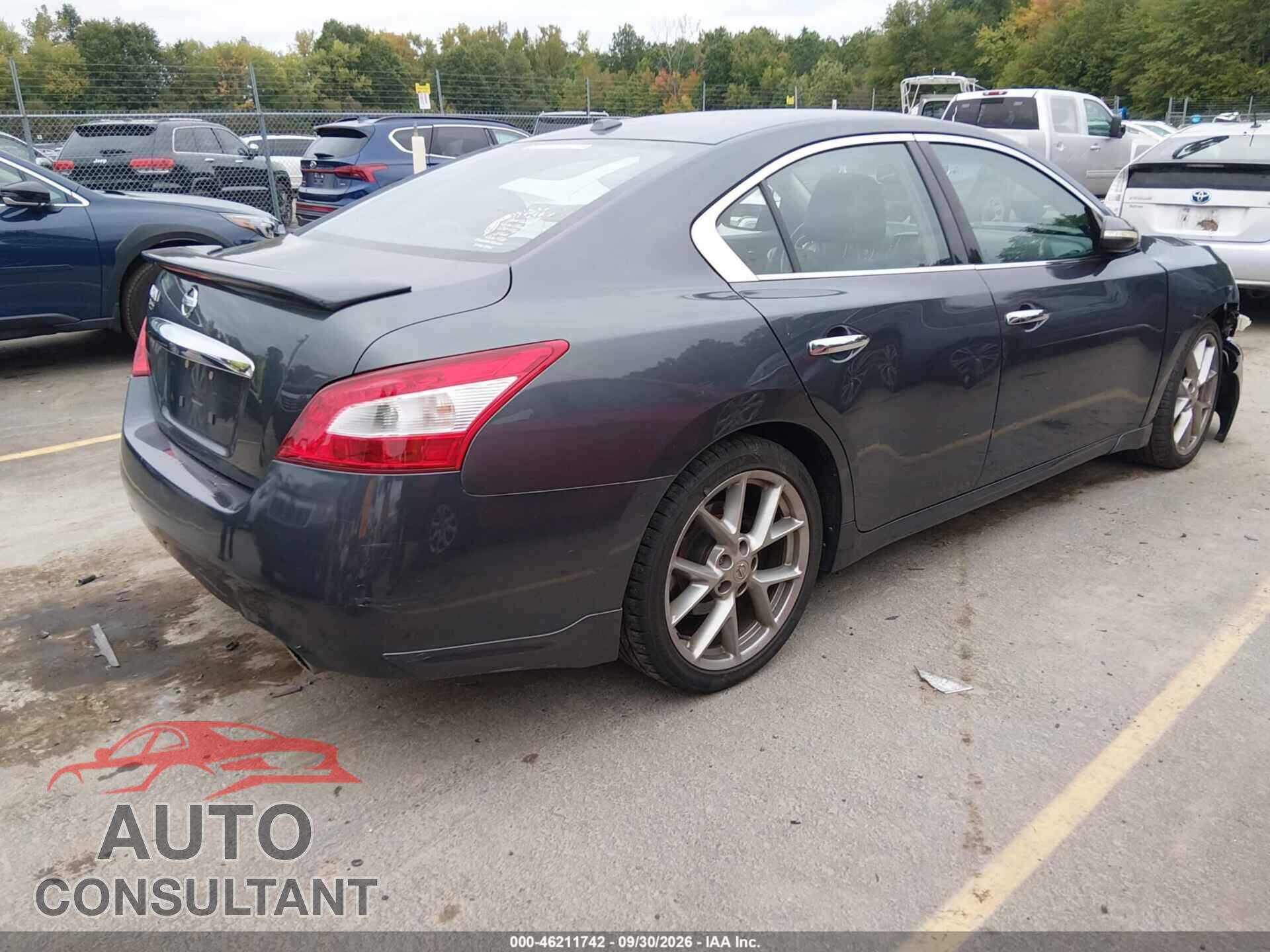 NISSAN MAXIMA 2011 - 1N4AA5AP1BC848163