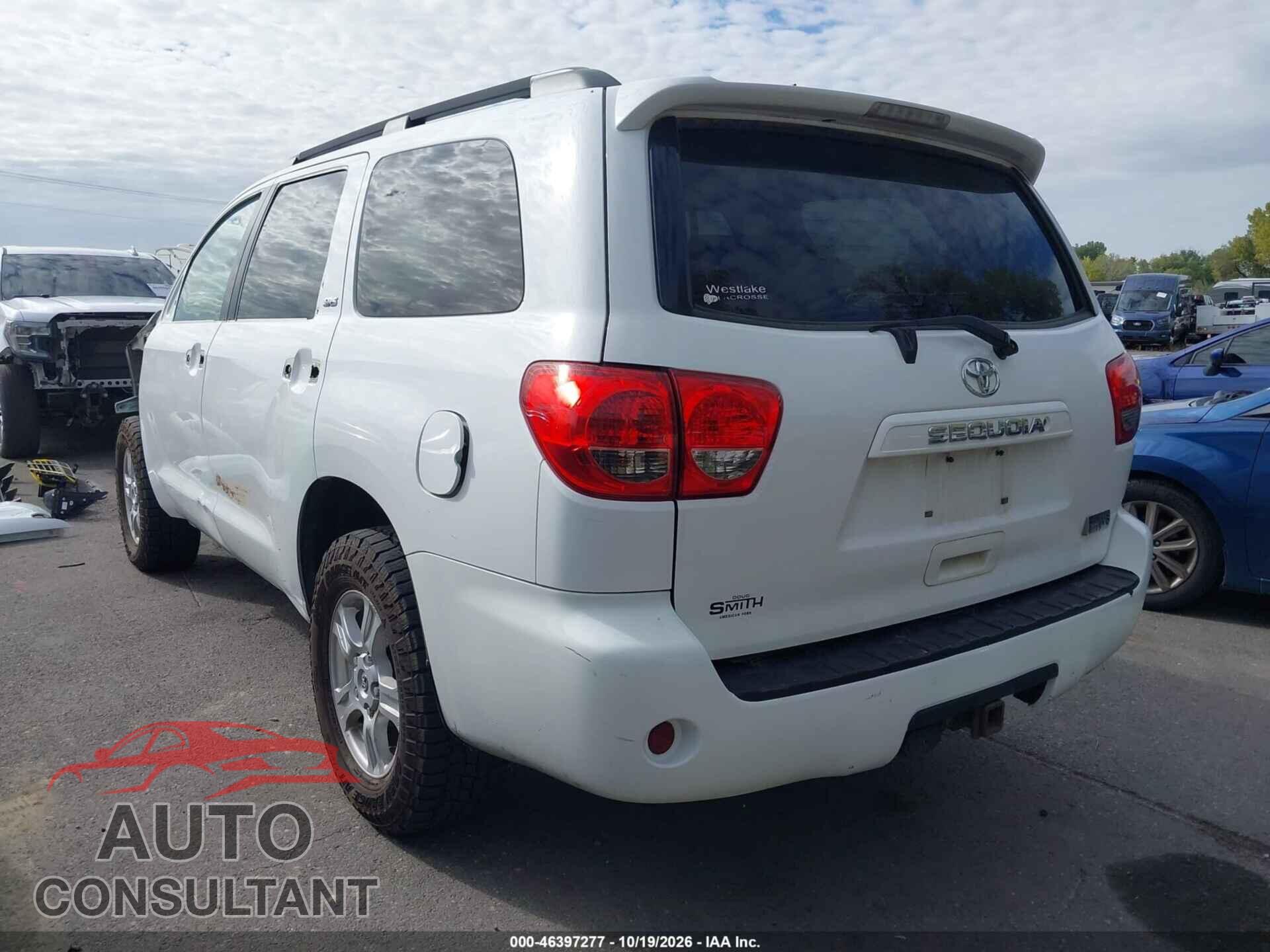TOYOTA SEQUOIA 2012 - 5TDBY5G19CS066724