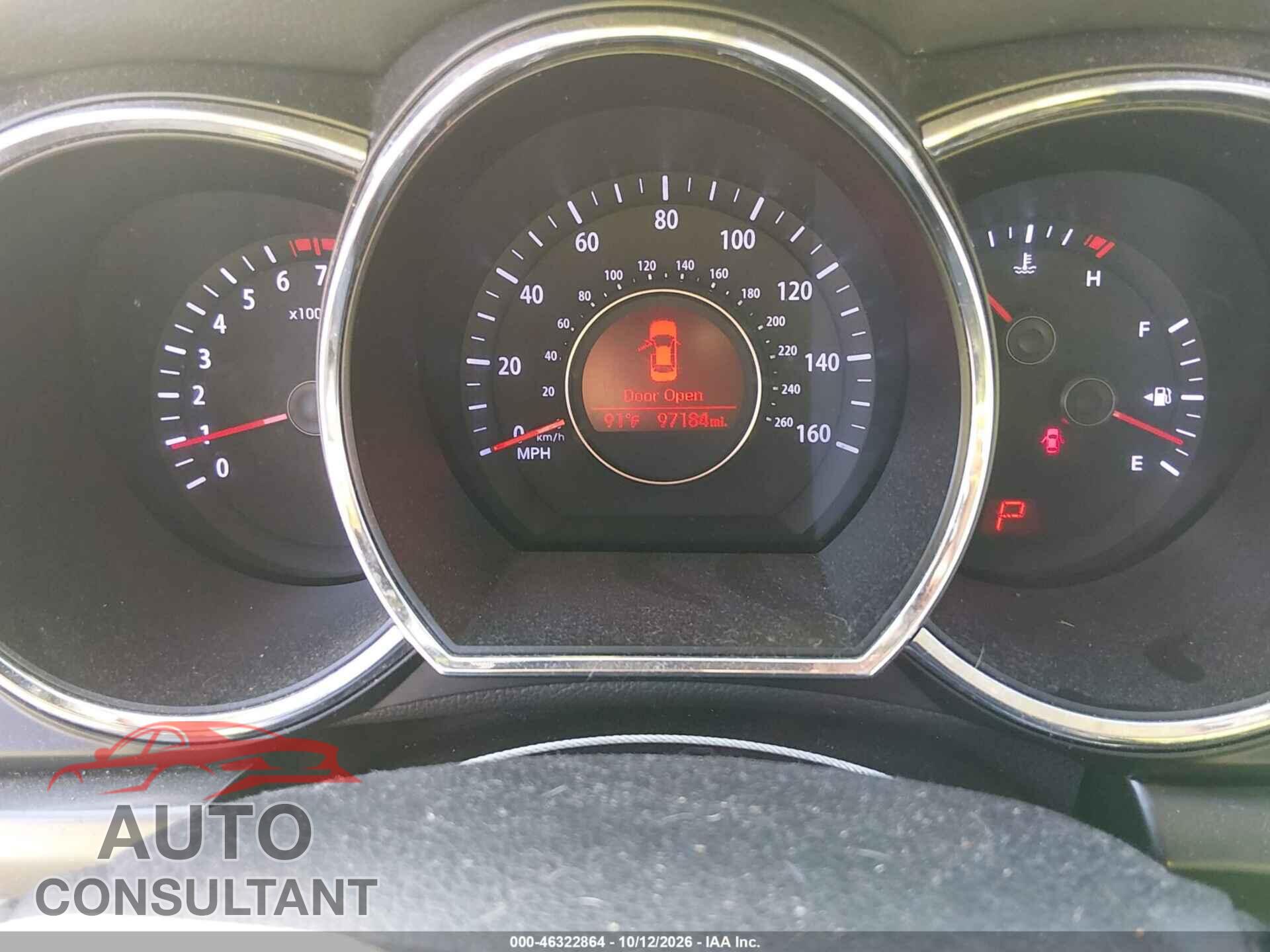 KIA OPTIMA 2012 - 5XXGM4A78CG063601