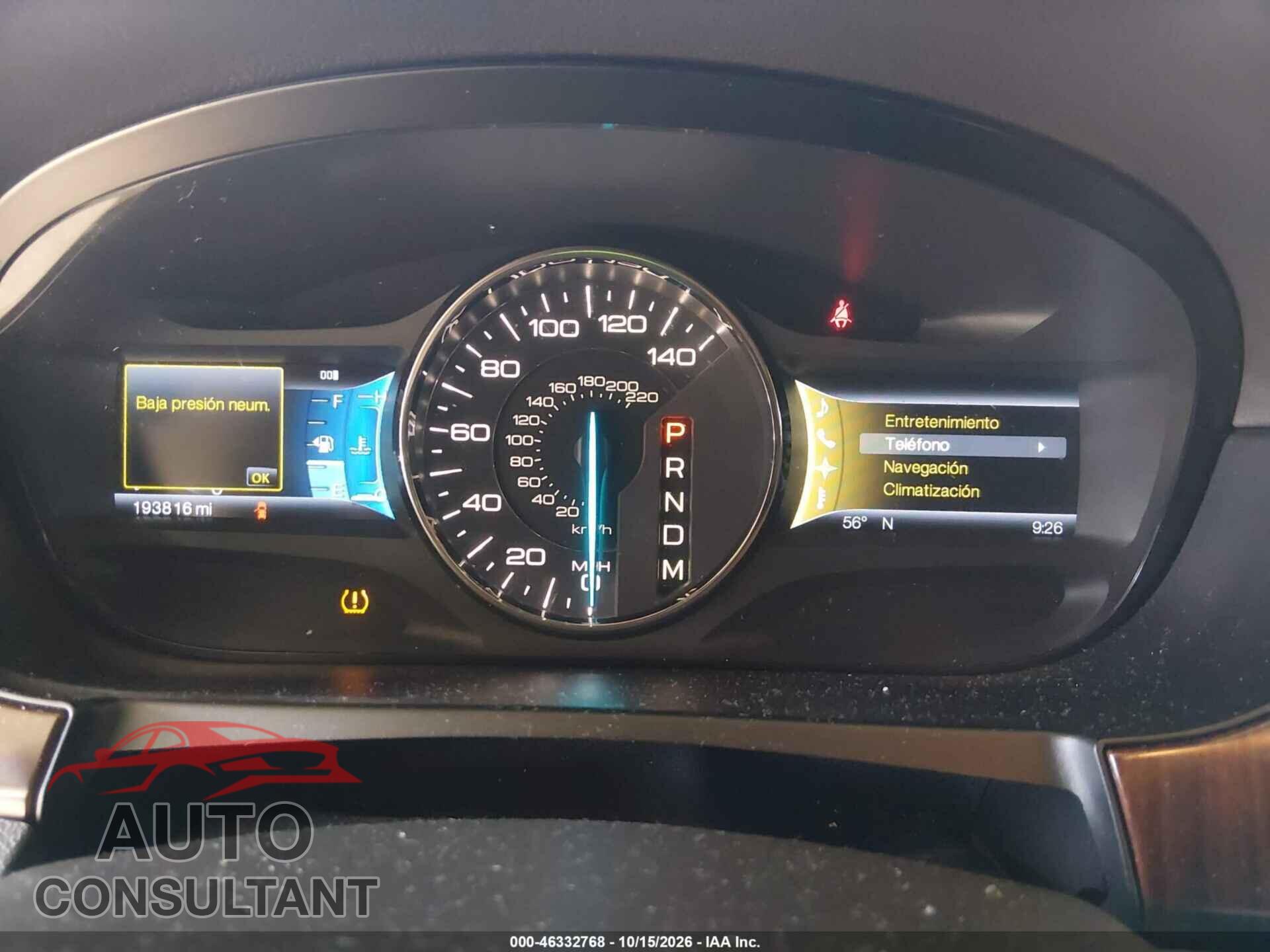 FORD EDGE 2011 - 2FMDK3KC0BBA69918