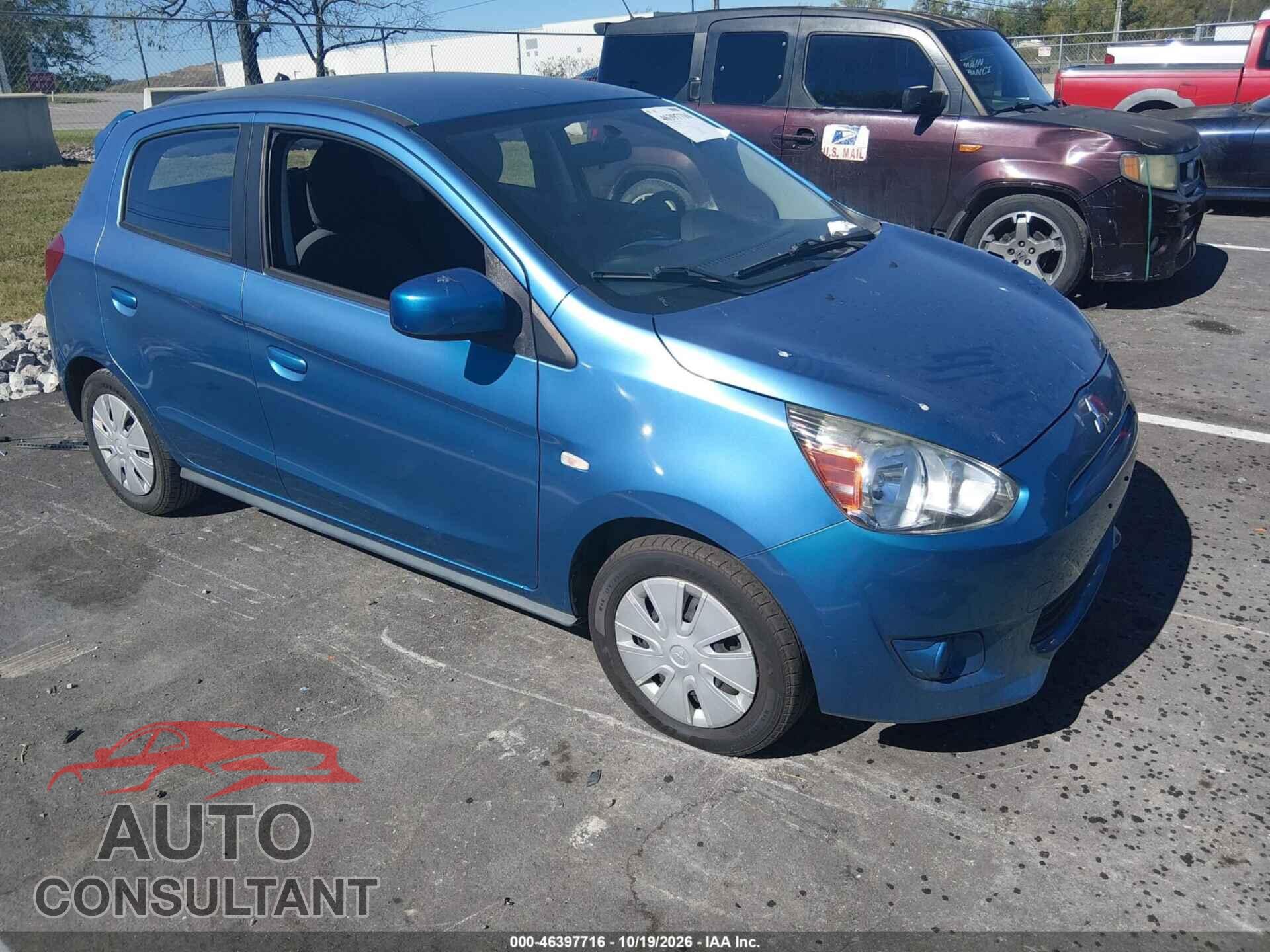 MITSUBISHI MIRAGE 2015 - ML32A3HJ2FH047628