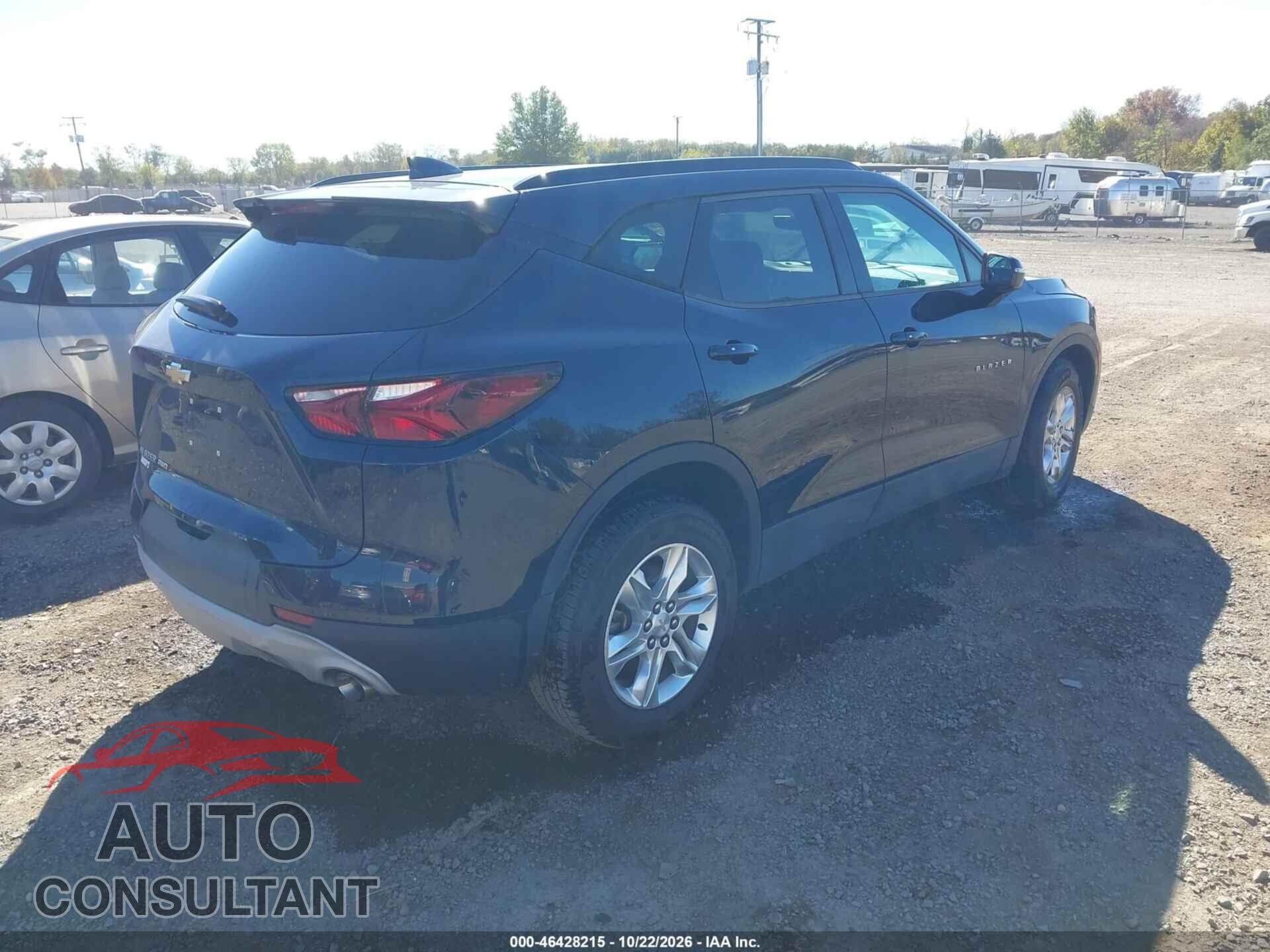 CHEVROLET BLAZER 2020 - 3GNKBJR49LS653526