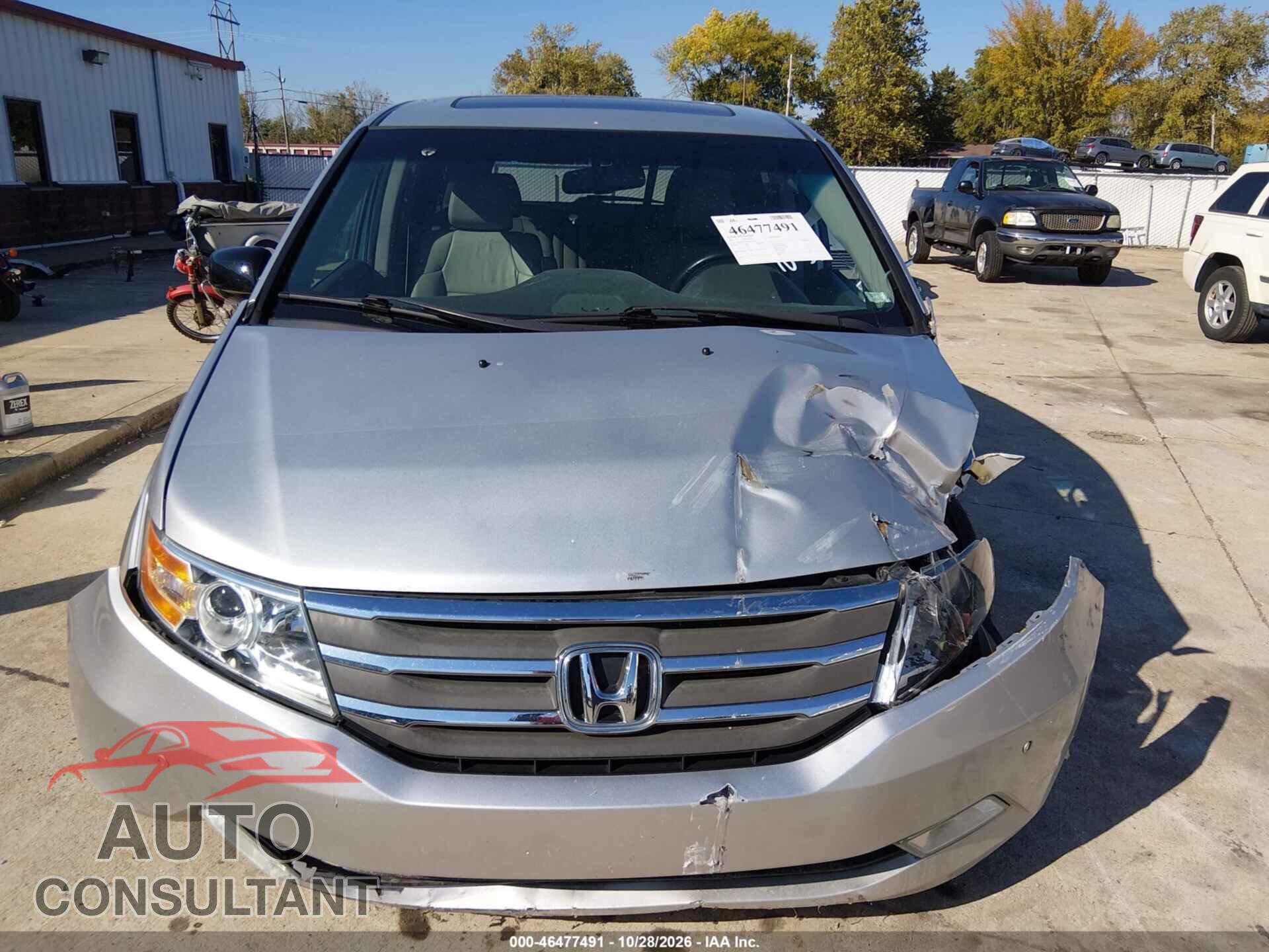 HONDA ODYSSEY 2011 - 5FNRL5H95BB043669