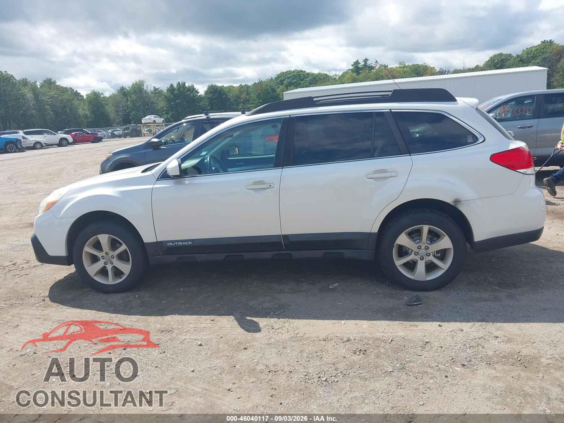 SUBARU OUTBACK 2014 - 4S4BRBCC9E3301917