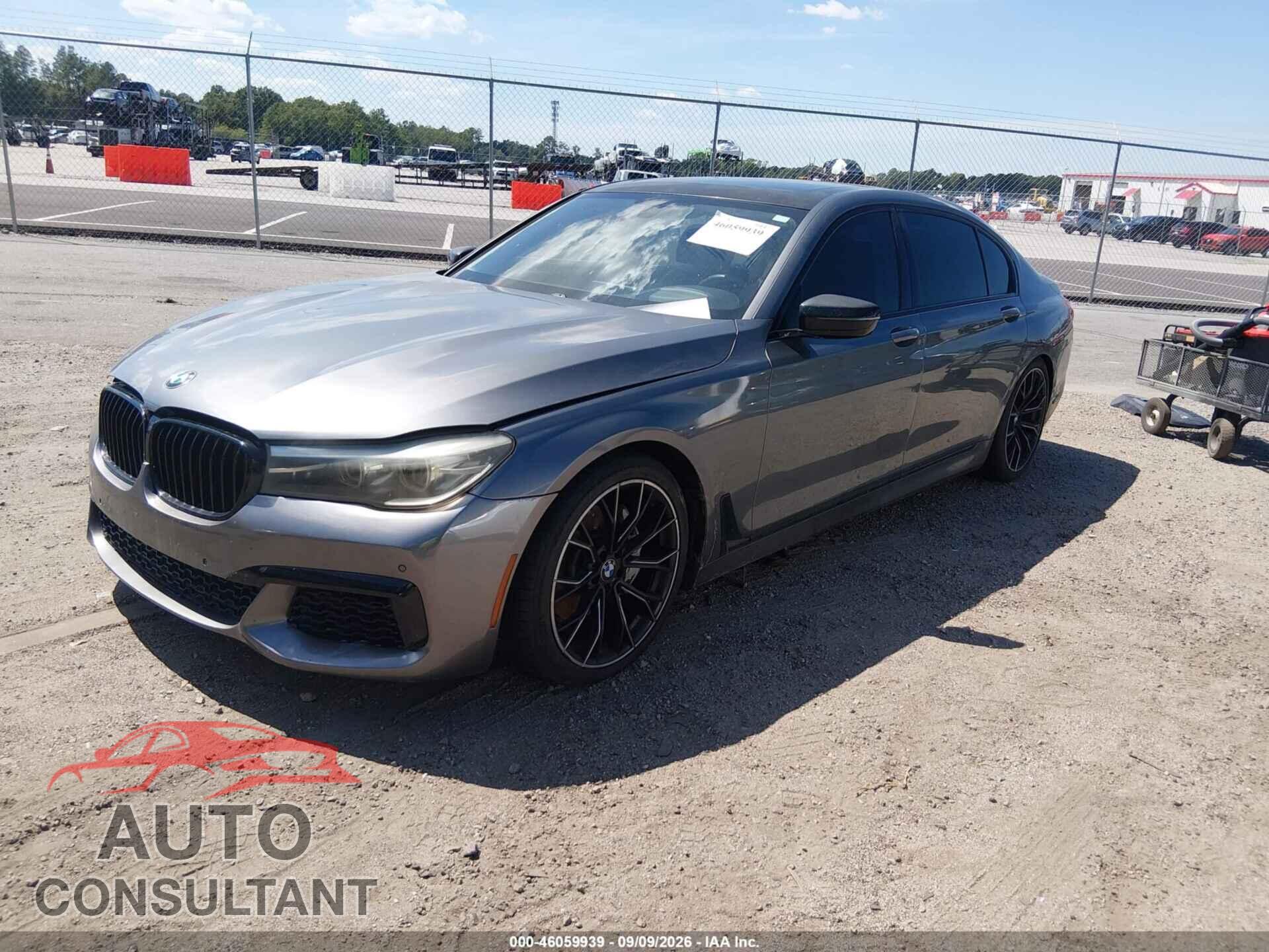 BMW 740I 2016 - WBA7E2C57GG504630