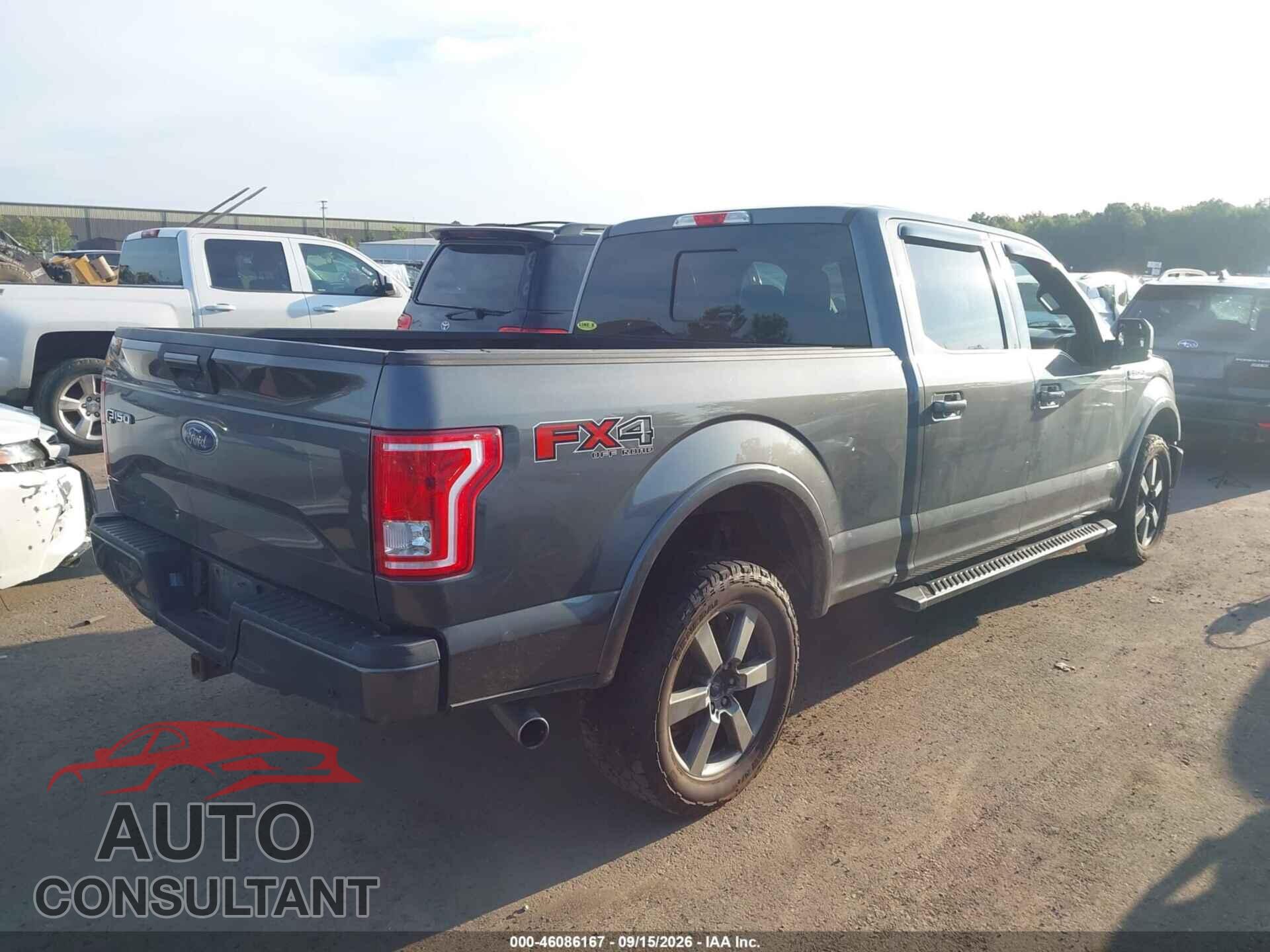 FORD F-150 2017 - 1FTFW1EF6HFA84555