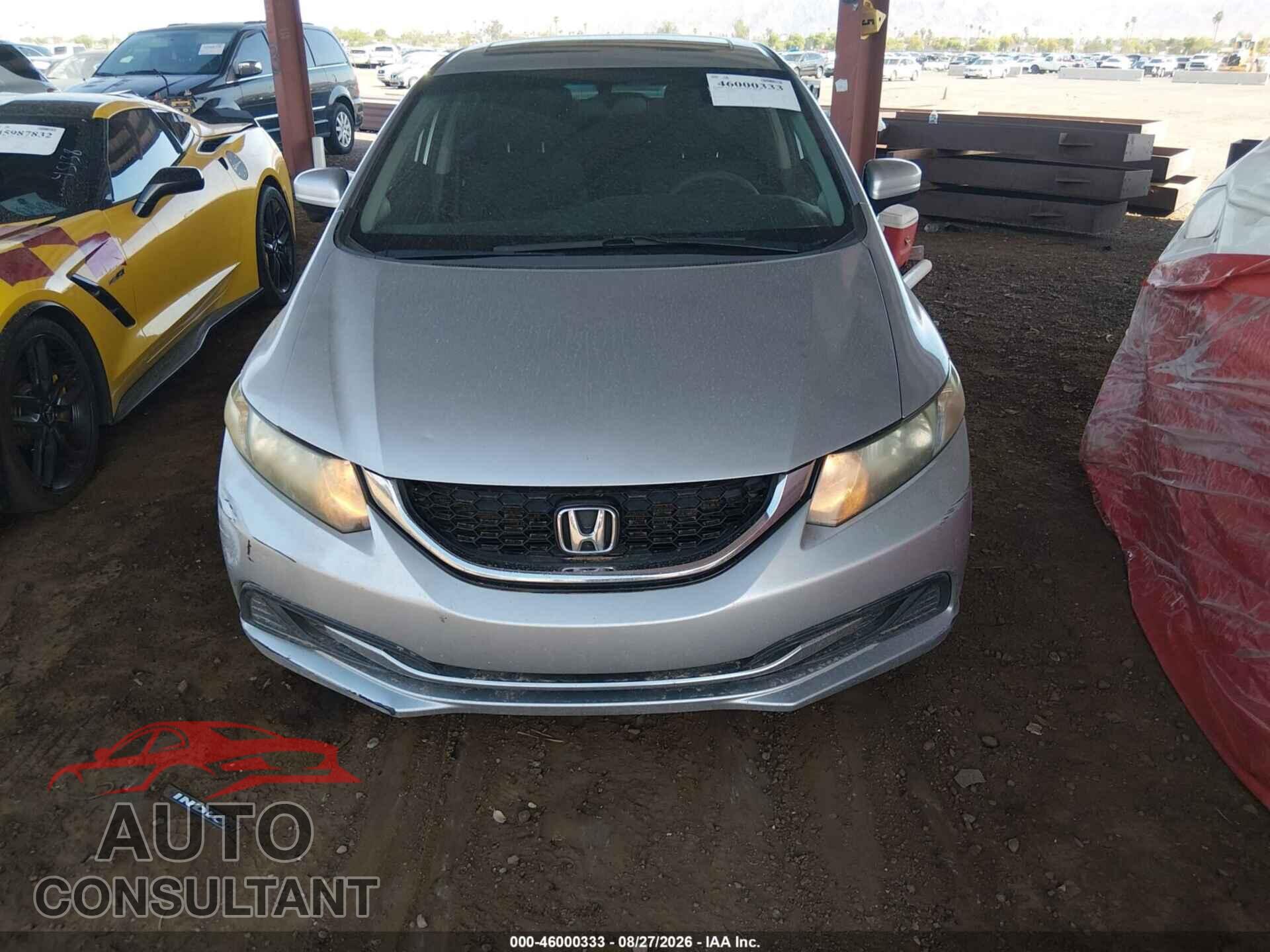 HONDA CIVIC 2014 - 19XFB2F83EE017600