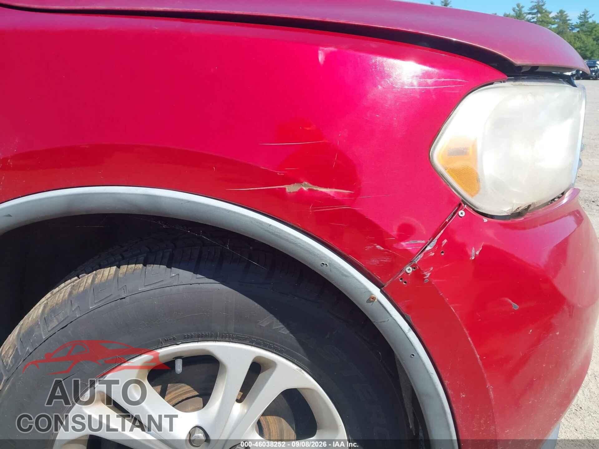 DODGE DURANGO 2011 - 1D4RE2GG7BC616225