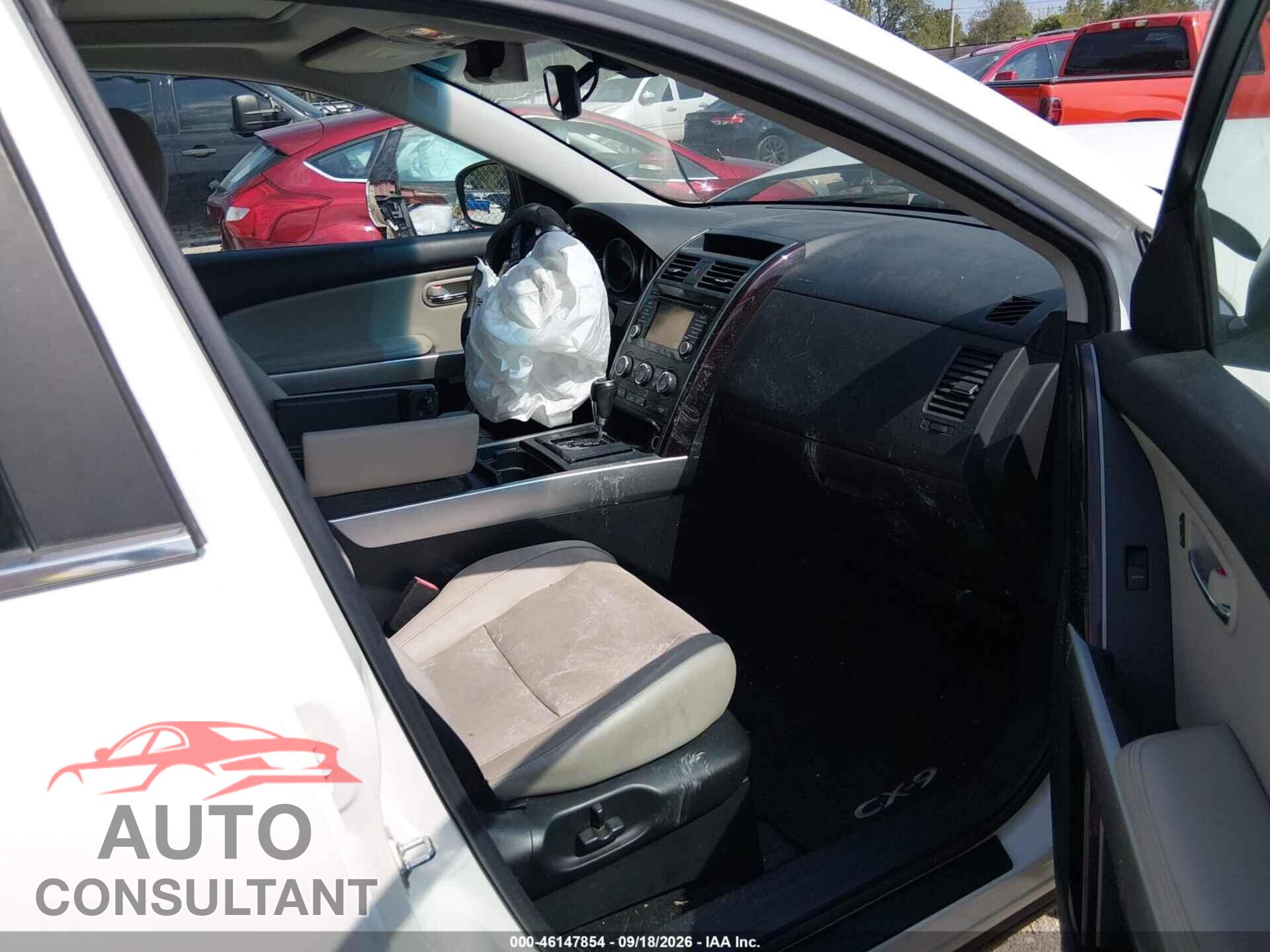 MAZDA CX-9 2015 - JM3TB2DV9F0450738