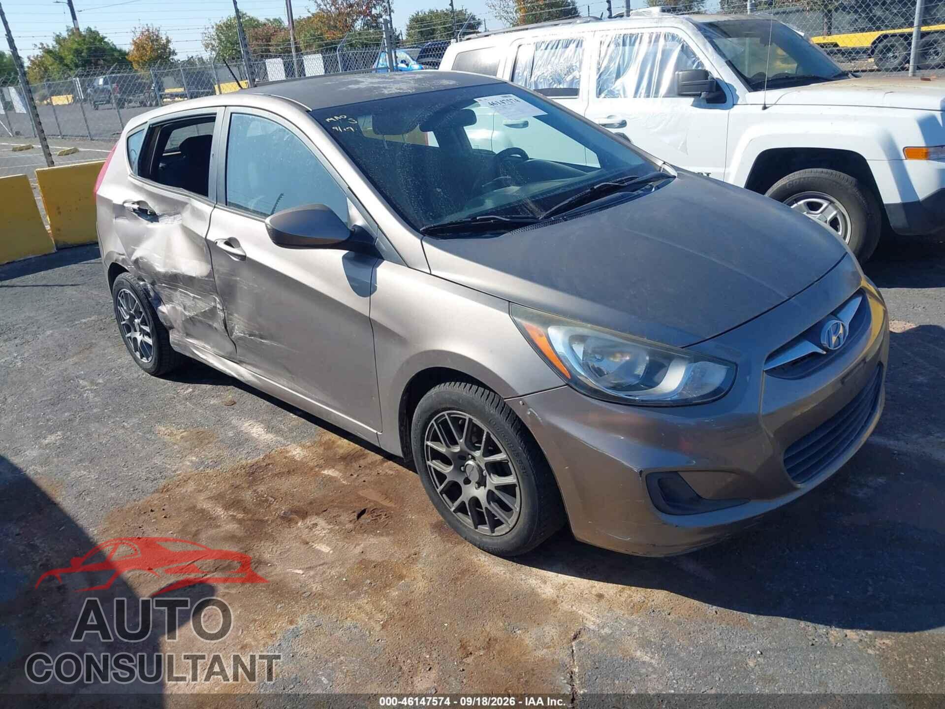 HYUNDAI ACCENT 2014 - KMHCT5AE8EU155676
