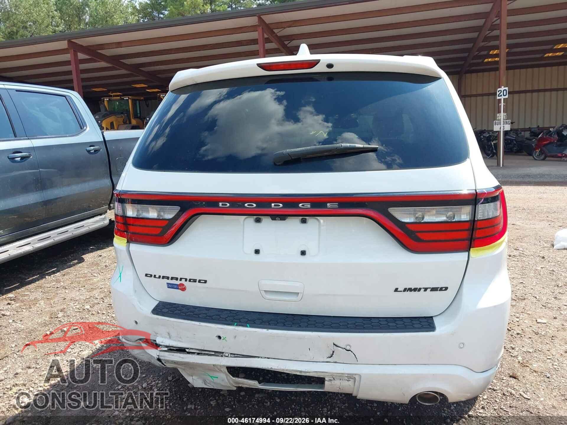 DODGE DURANGO 2015 - 1C4RDHDG0FC147024
