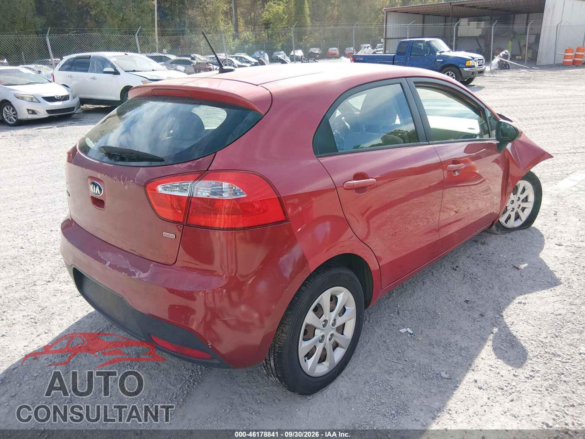KIA RIO 2013 - KNADM5A35D6172052