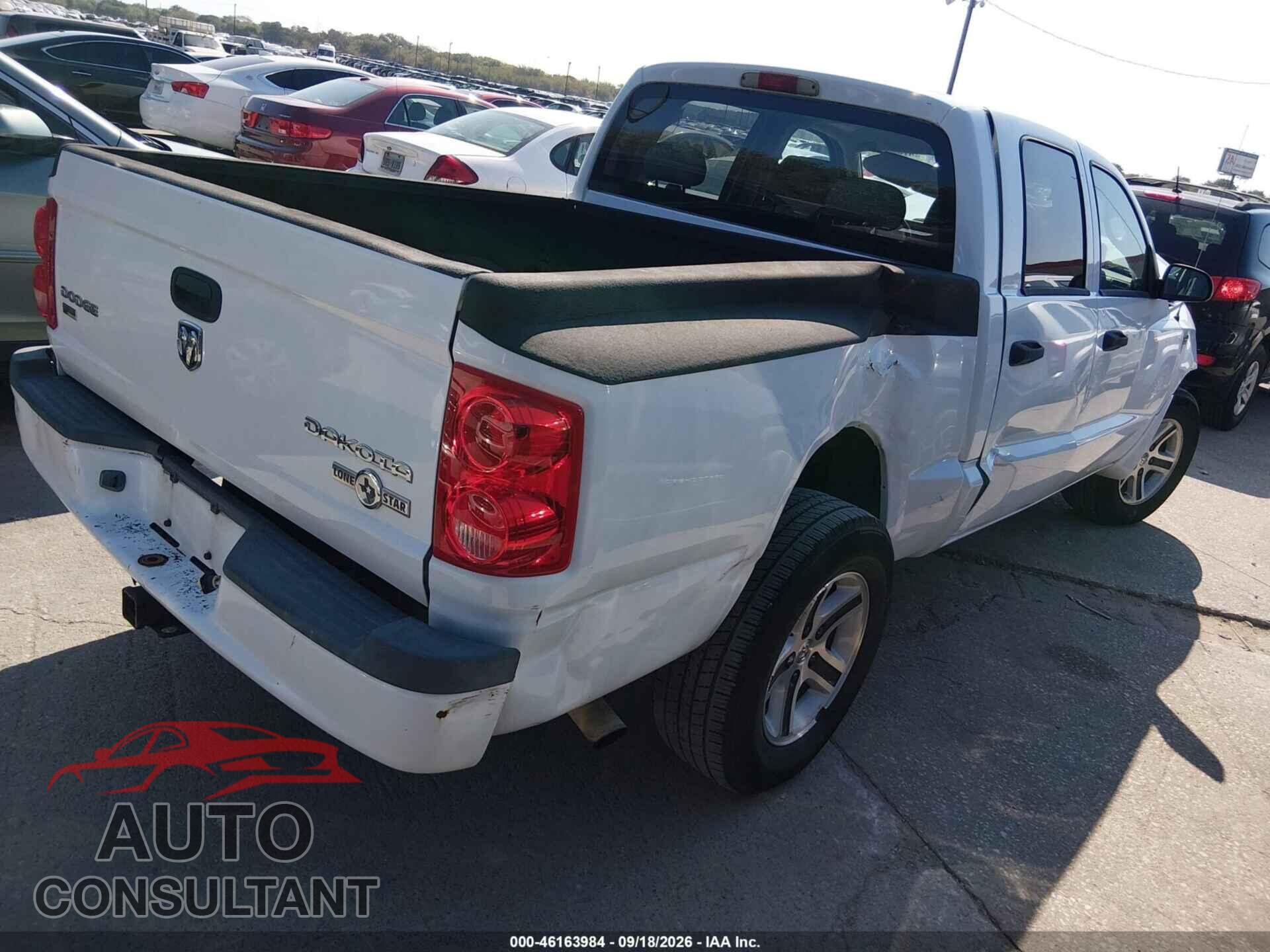DODGE DAKOTA 2010 - 1D7CE3GP6AS130721