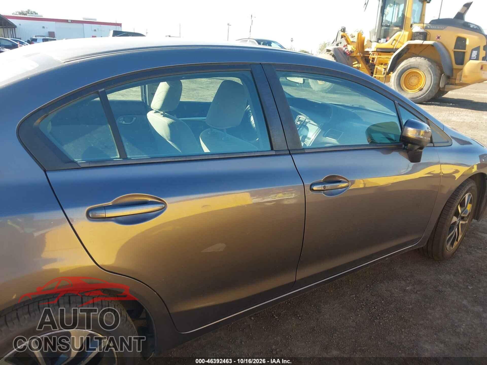 HONDA CIVIC 2014 - 19XFB2F85EE265170