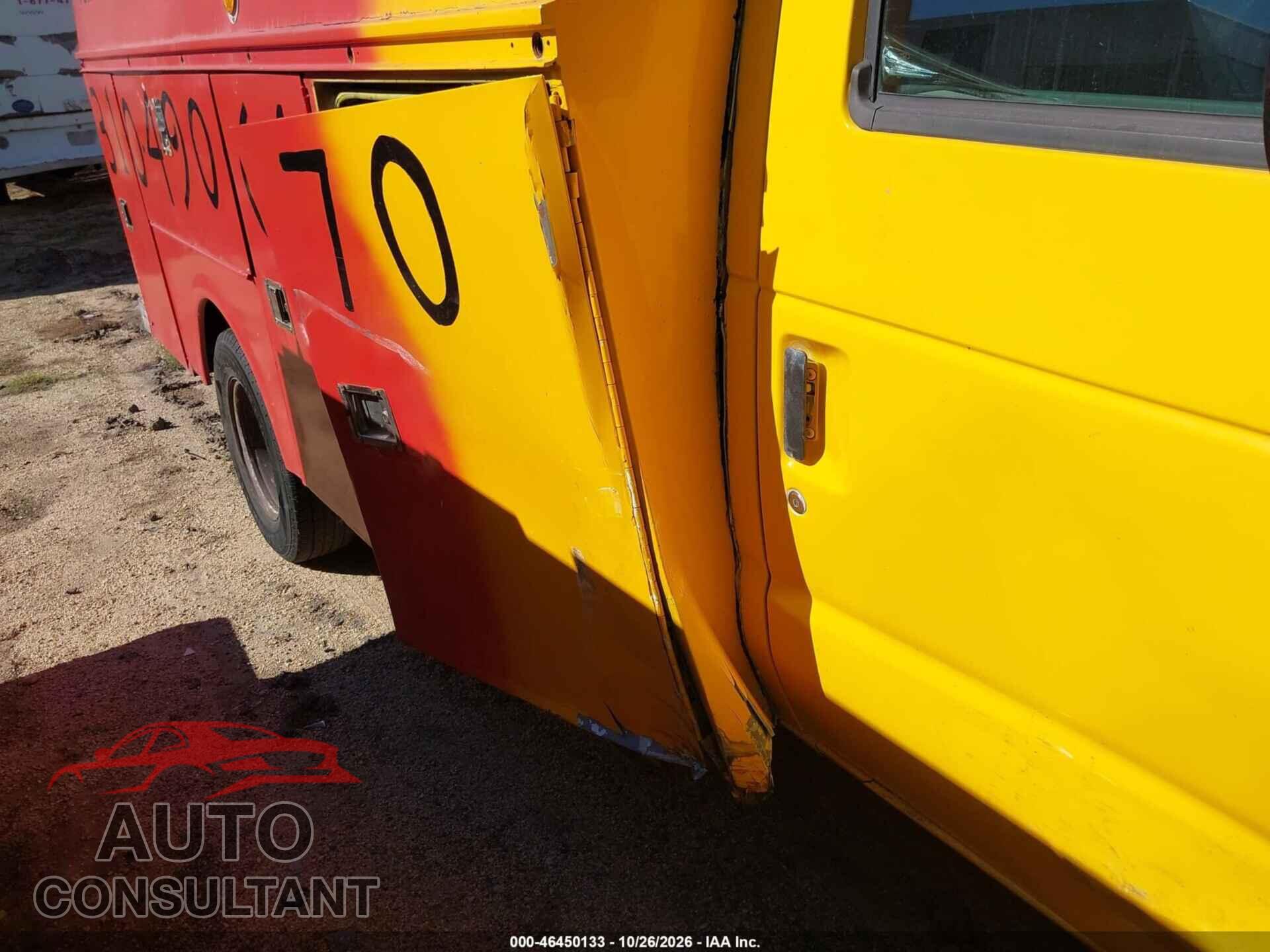 FORD E-350 CUTAWAY 2015 - 1FDWE3FS7FDA12486