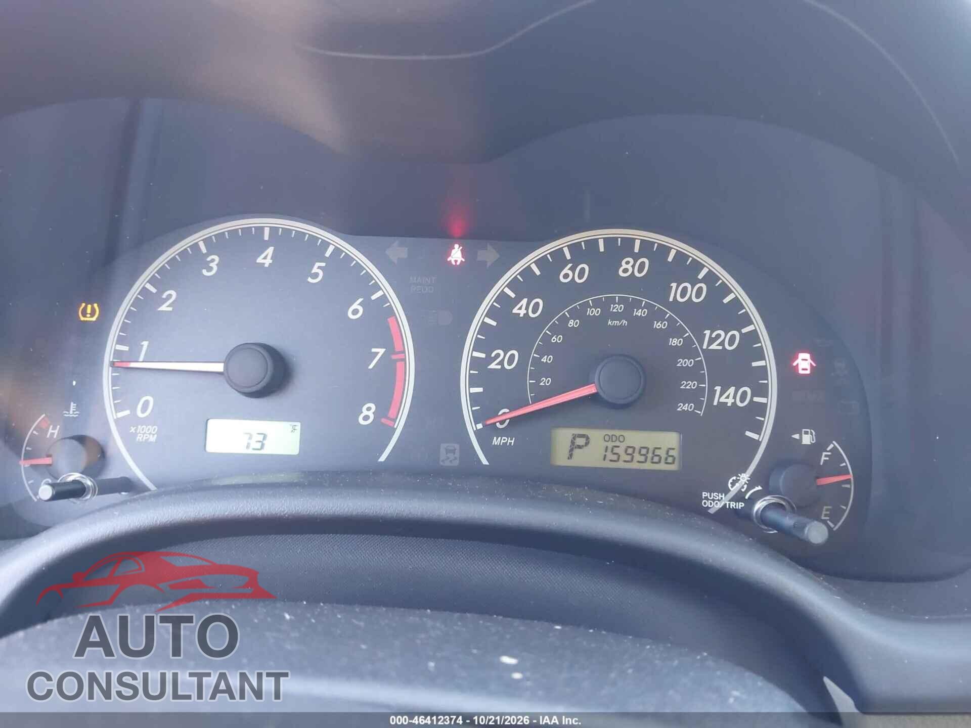TOYOTA COROLLA 2011 - JTDBU4EE7B9125519