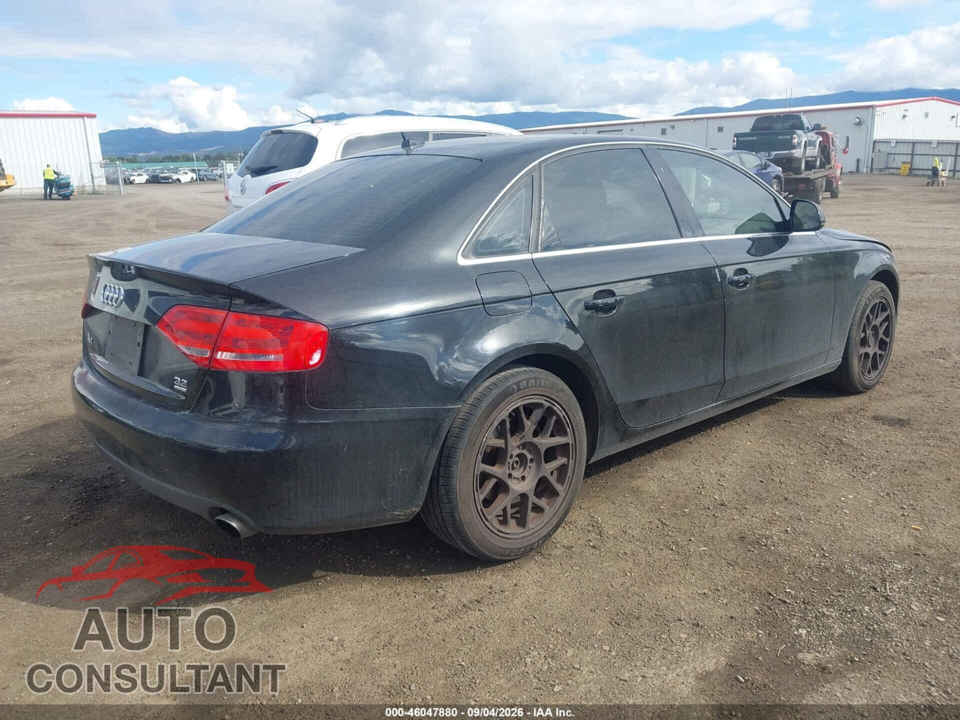 AUDI A4 2009 - WAULK78K89N009306