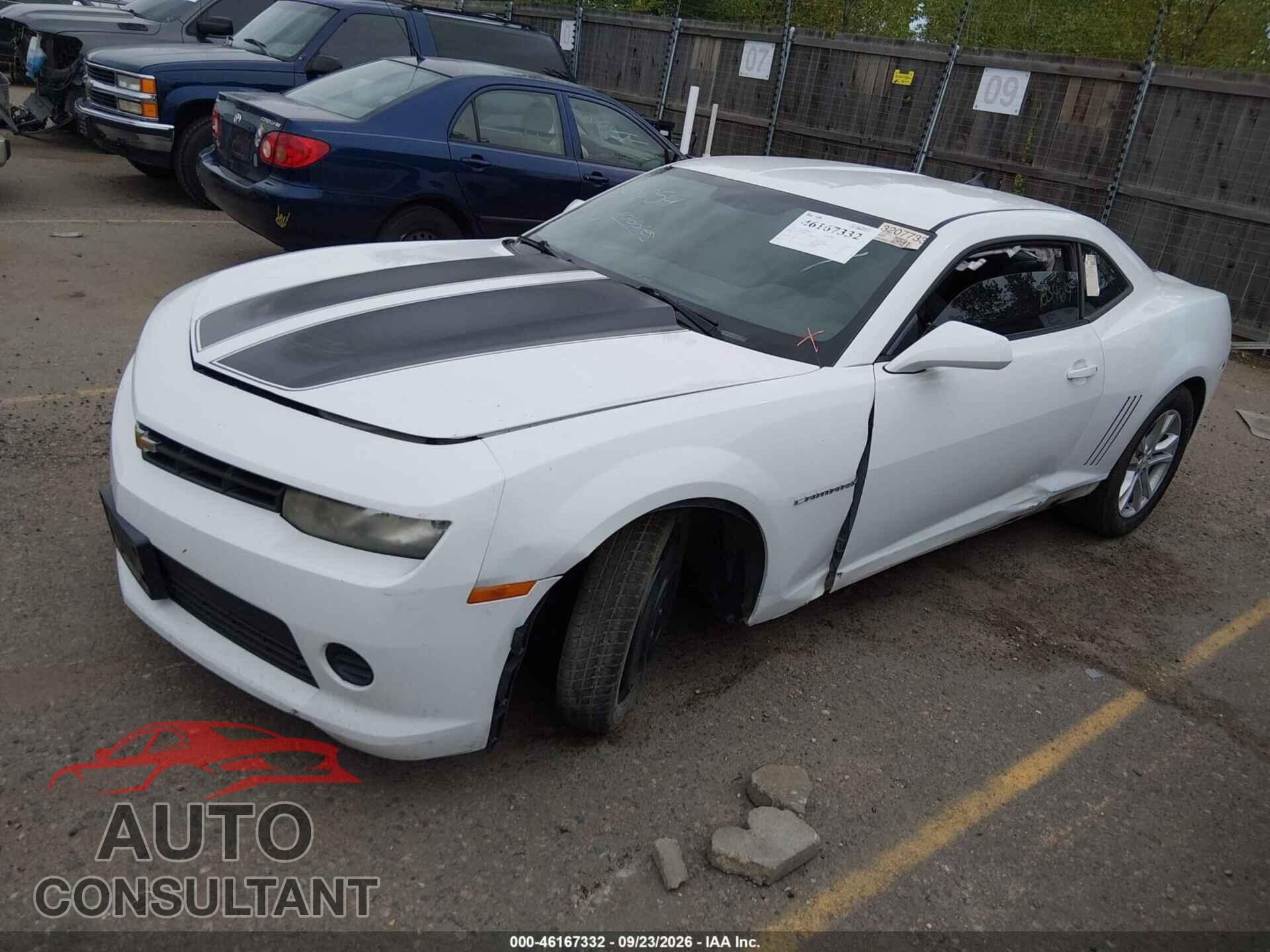 CHEVROLET CAMARO 2014 - 2G1FA1E35E9266054