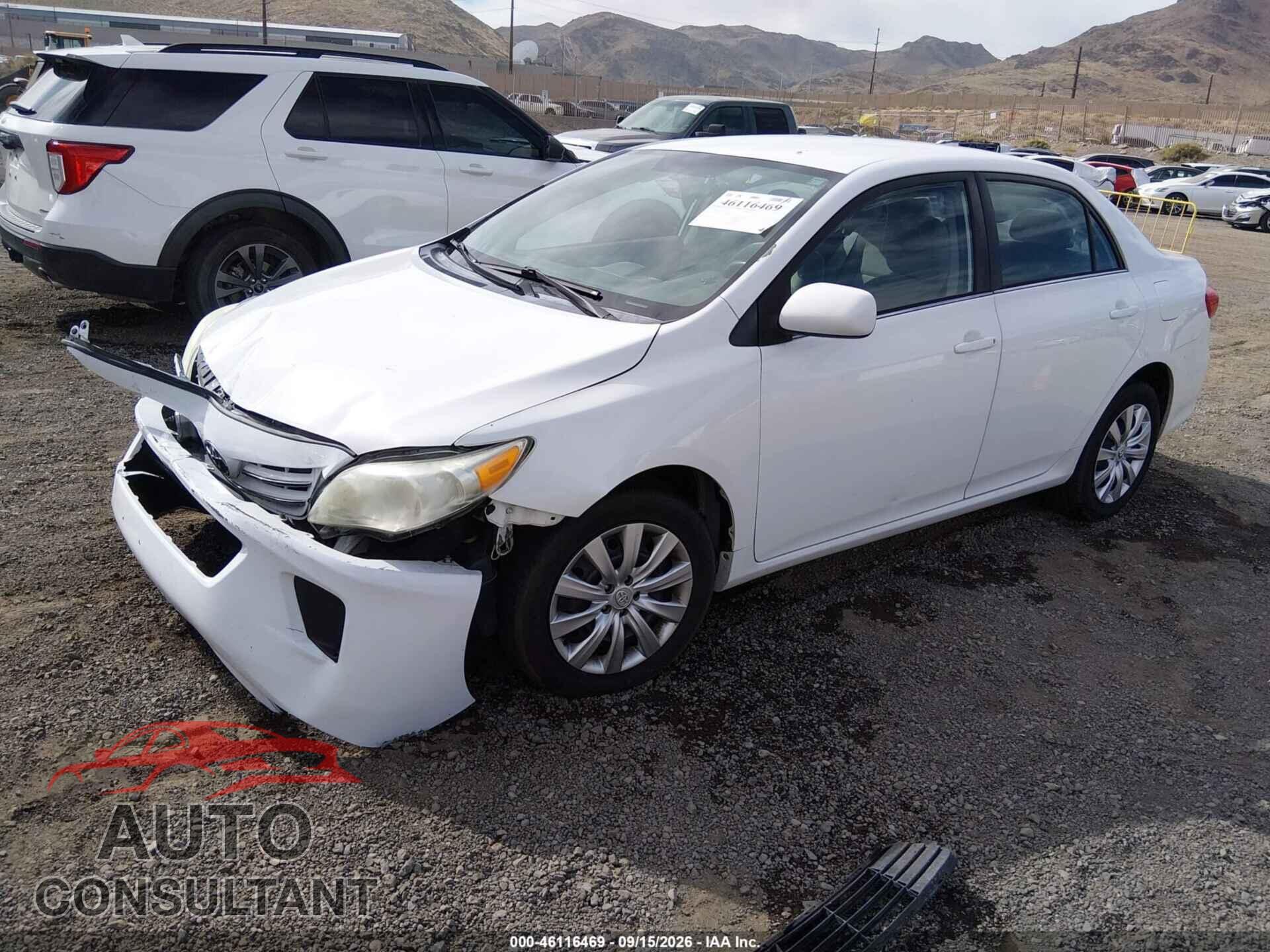 TOYOTA COROLLA 2013 - 5YFBU4EE2DP199461