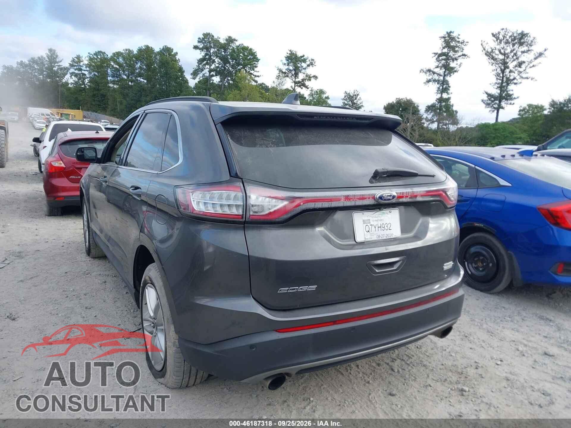 FORD EDGE 2015 - 2FMTK3J98FBC36758