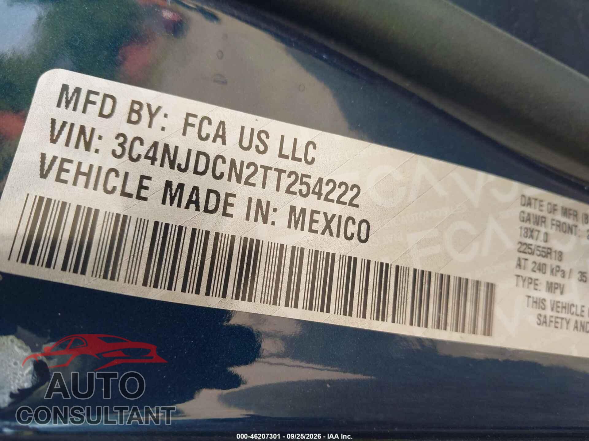 JEEP COMPASS 2026 - 3C4NJDCN2TT254222