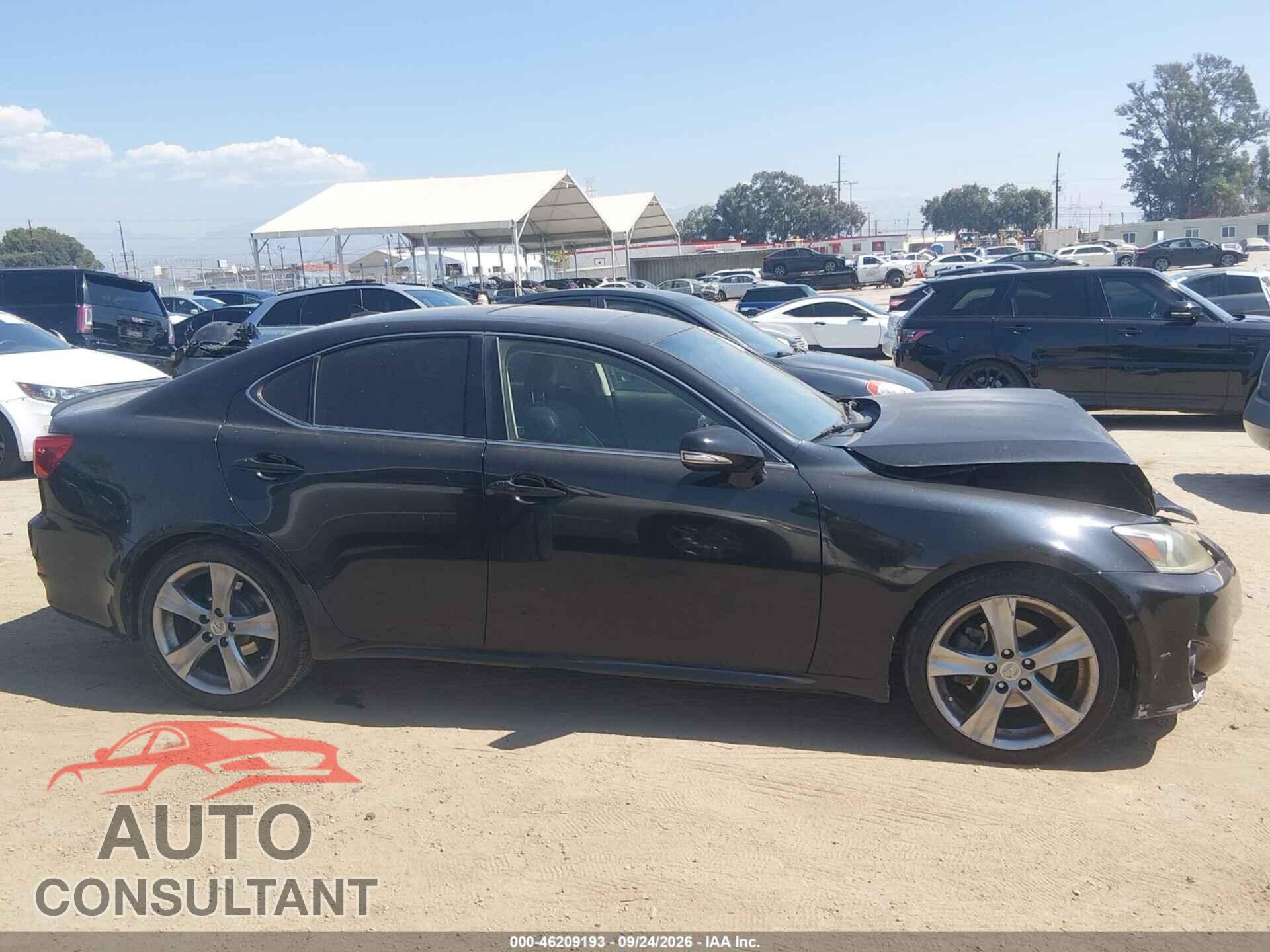 LEXUS IS 250 2011 - JTHBF5C21B5154044