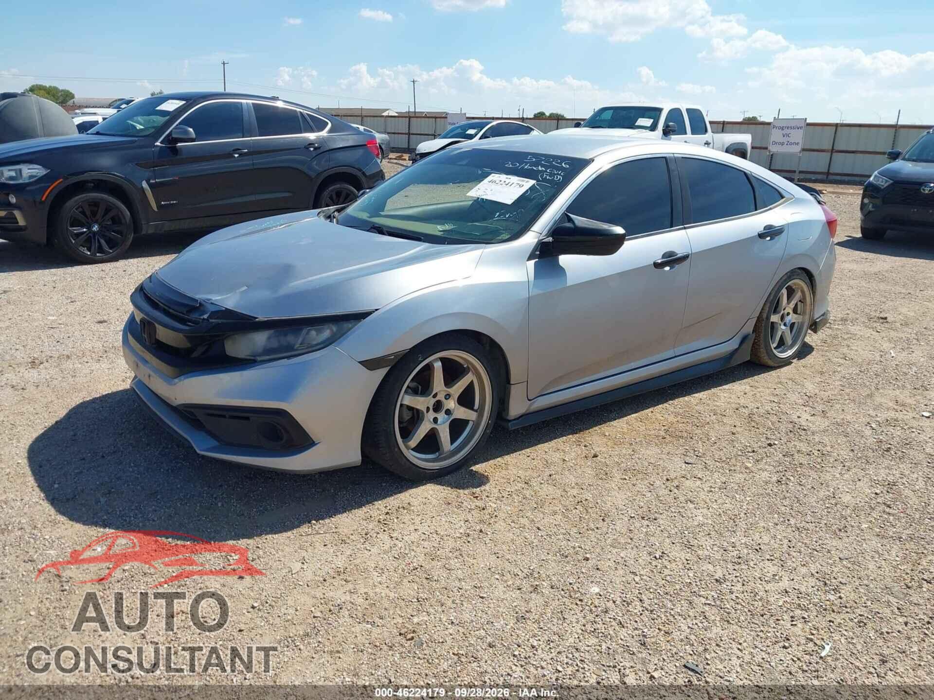 HONDA CIVIC 2020 - 2HGFC2F64LH597938