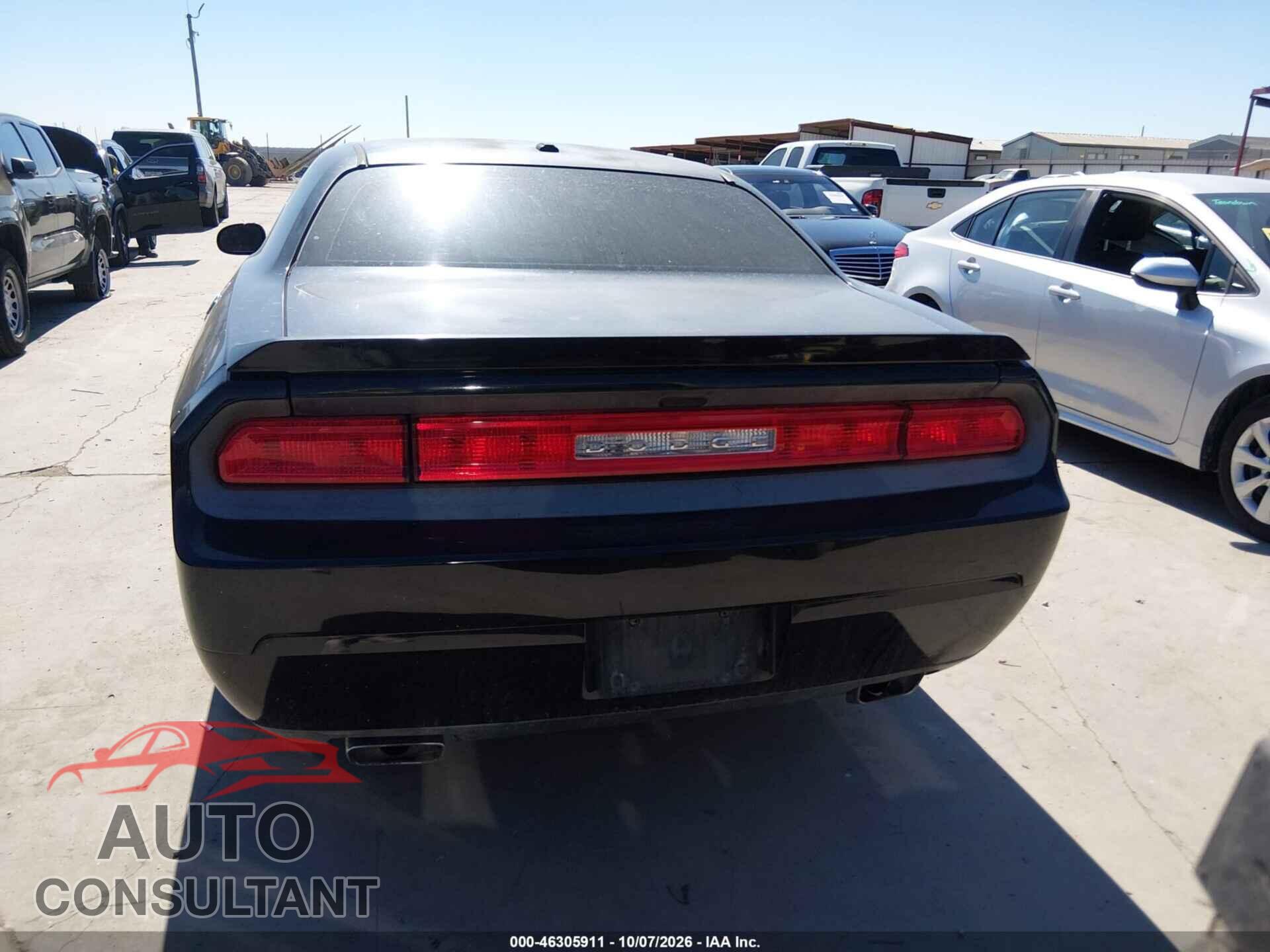 DODGE CHALLENGER 2012 - 2C3CDYBT5CH125233