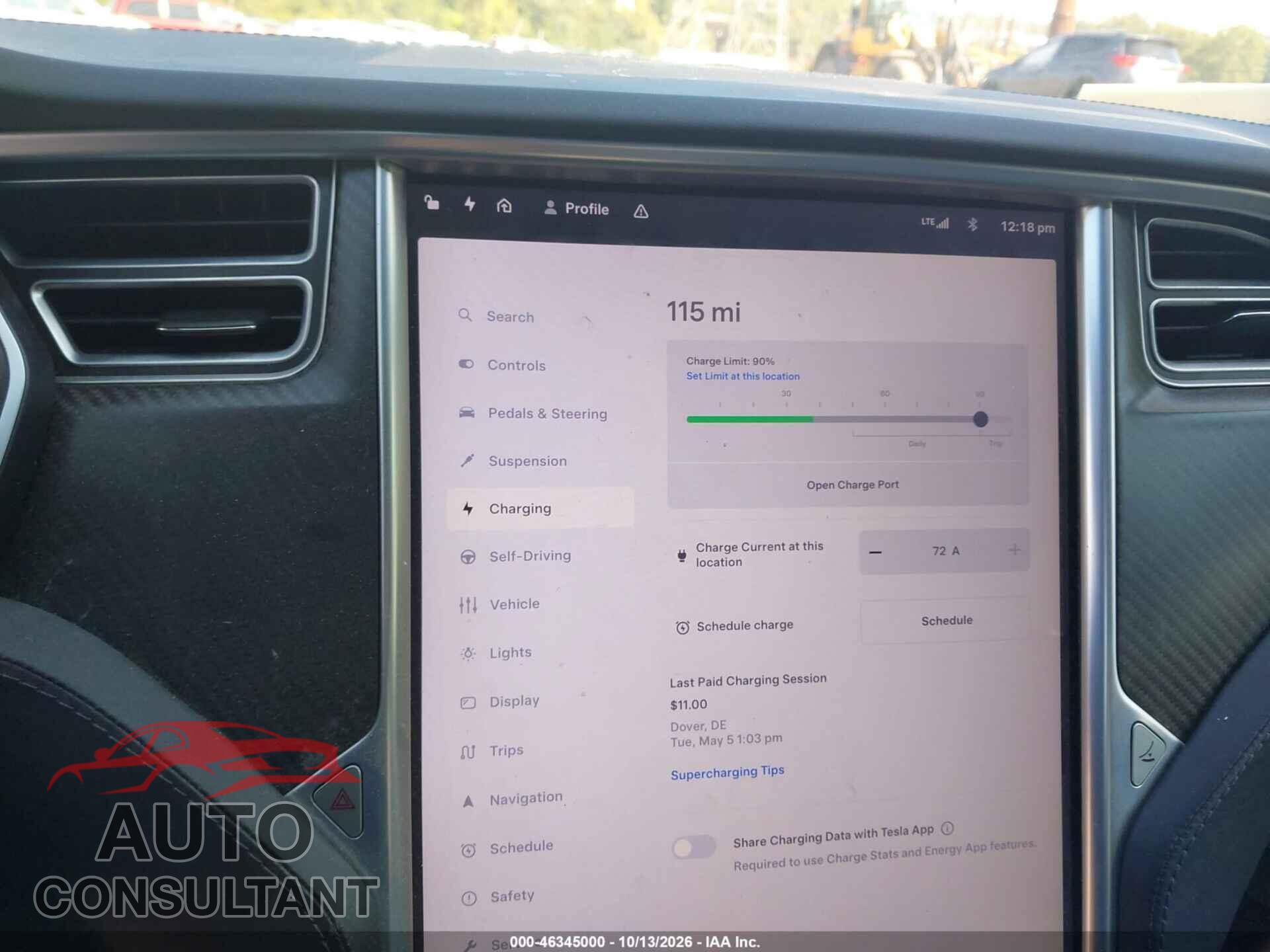 TESLA MODEL S 2017 - 5YJSA1E26HF224635